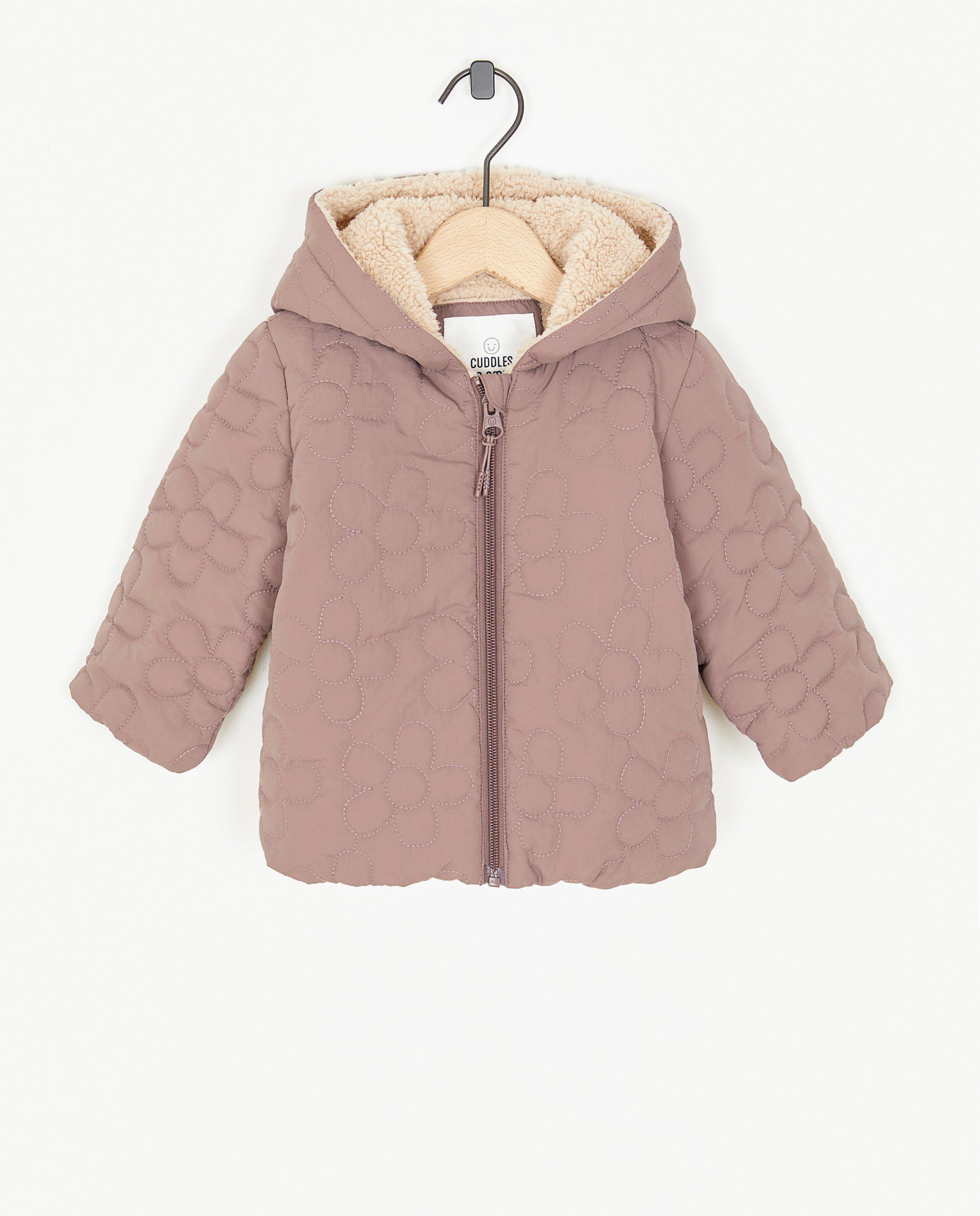 Manteaux d'été - Veste à motif fleuri surpiqué, baby