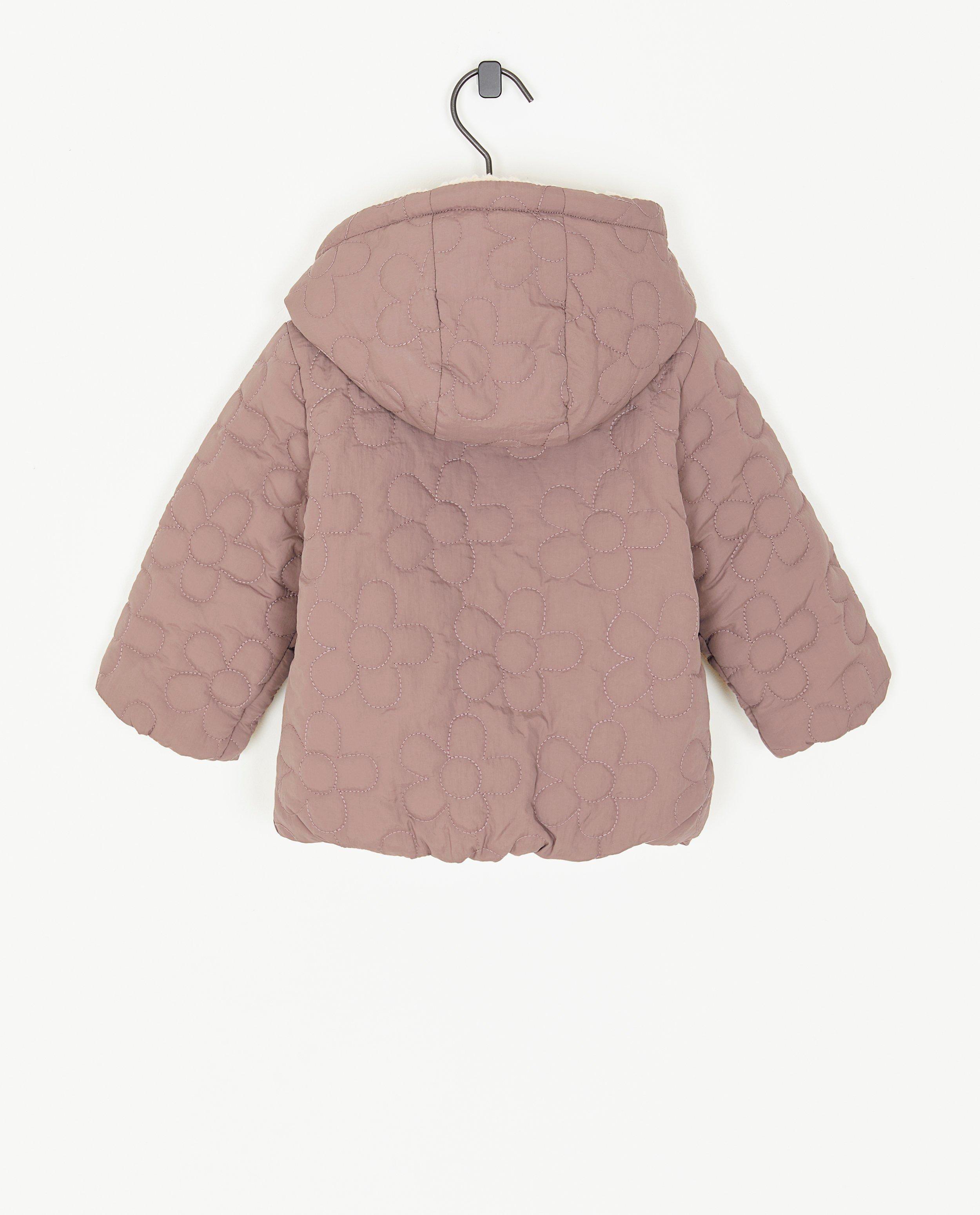 Manteaux d'été - Veste à motif fleuri surpiqué, baby