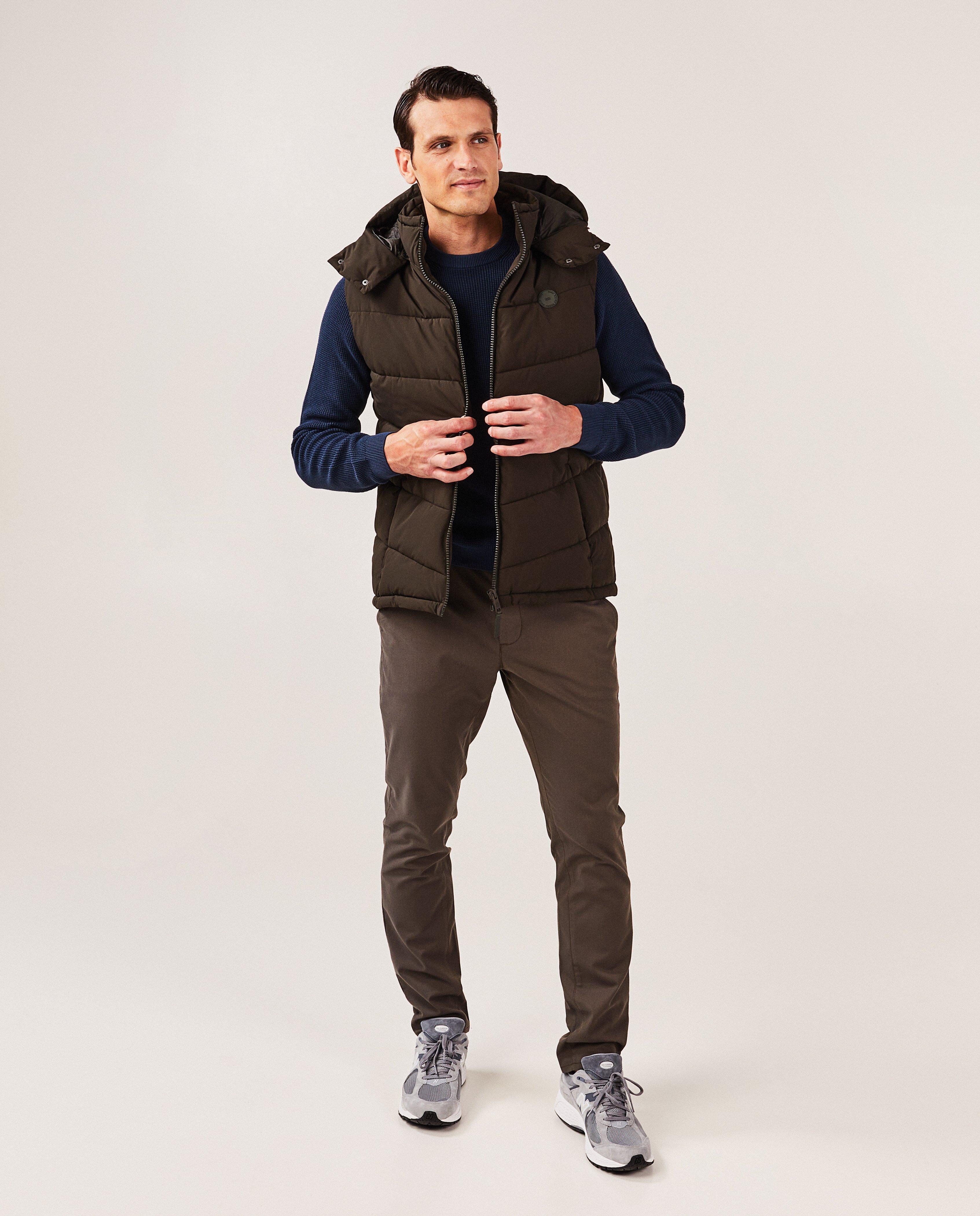 Donkergroene bodywarmer - null - Quarterback