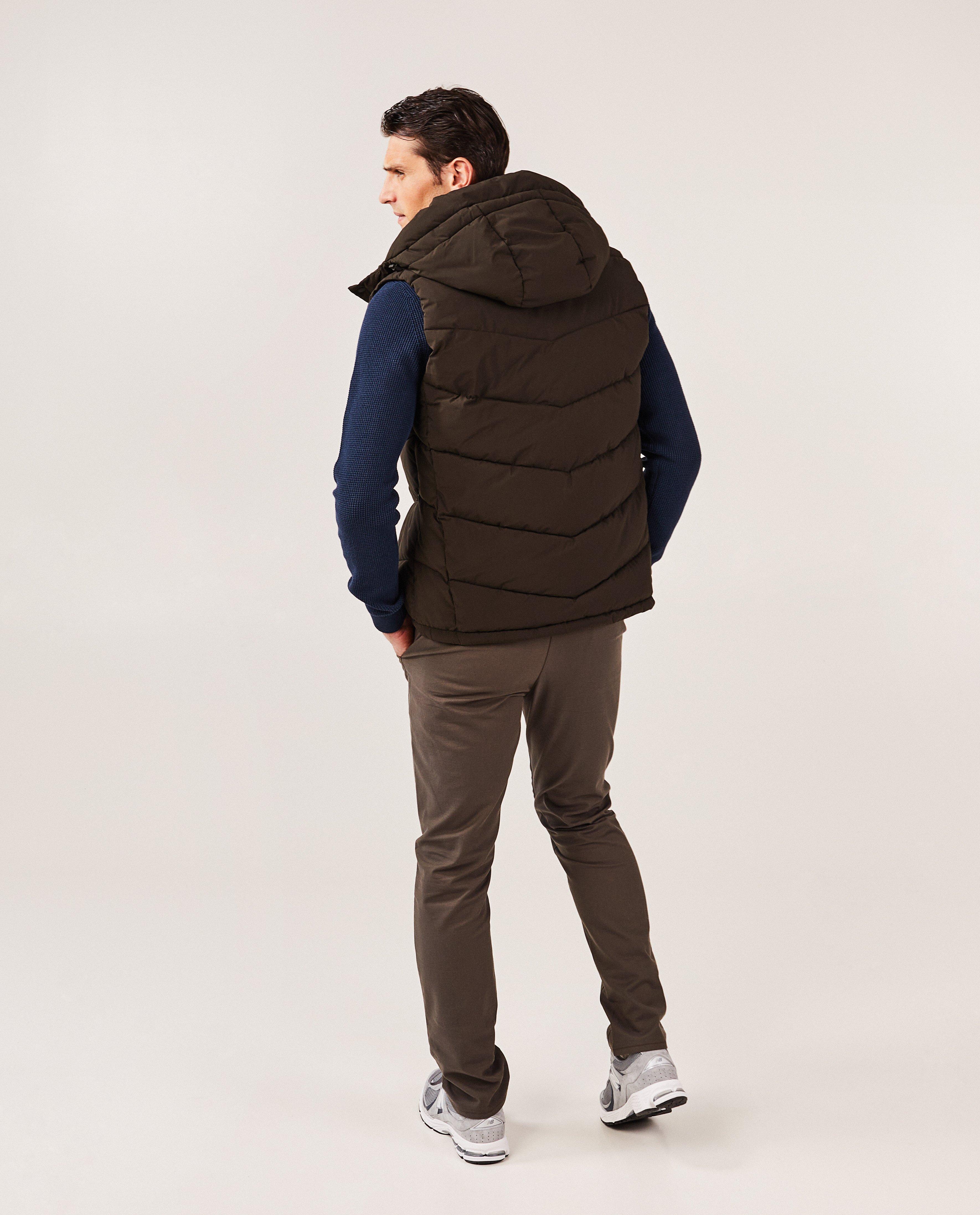 Poncho's en teddy's - Donkergroene bodywarmer