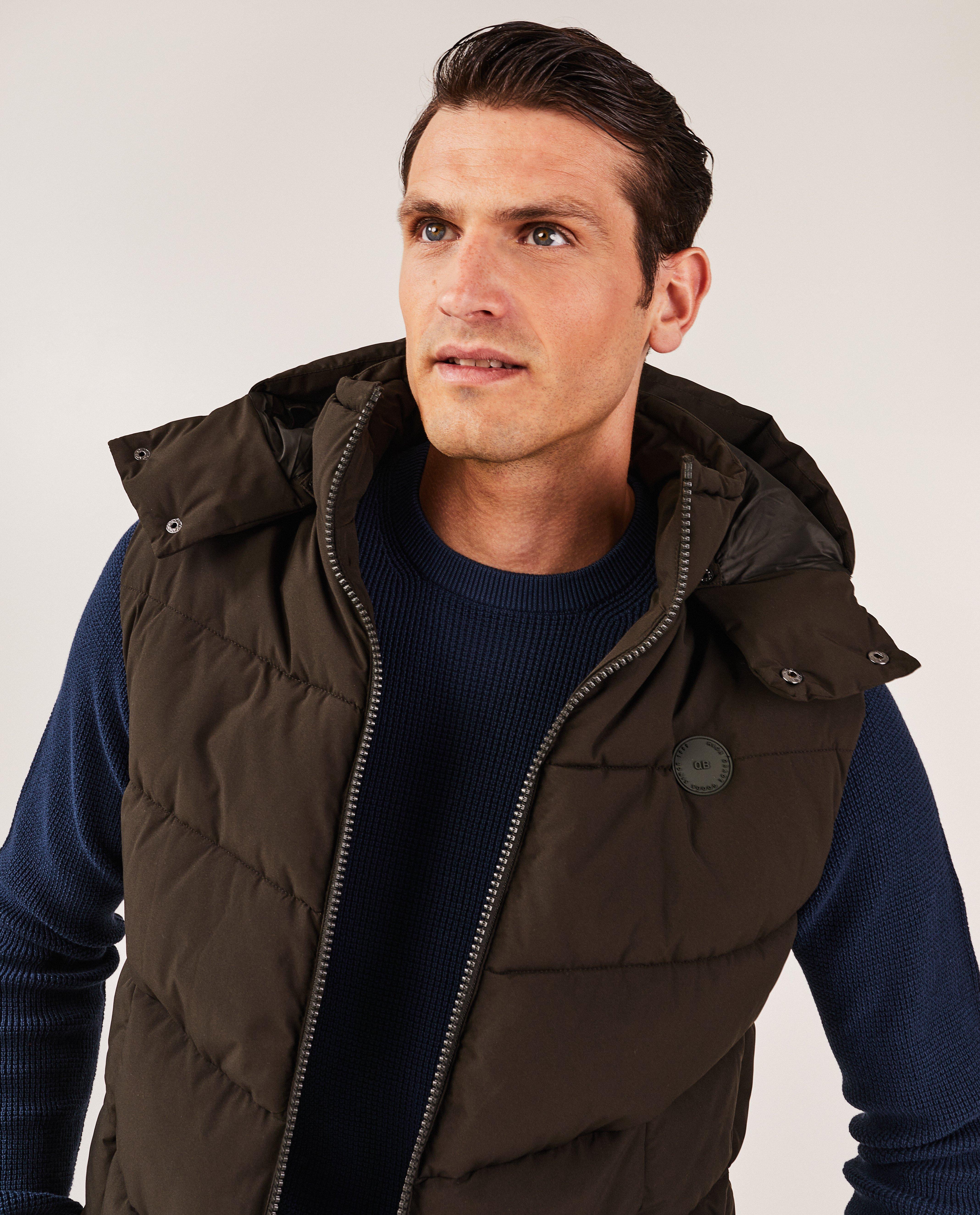 Poncho's en teddy's - Donkergroene bodywarmer