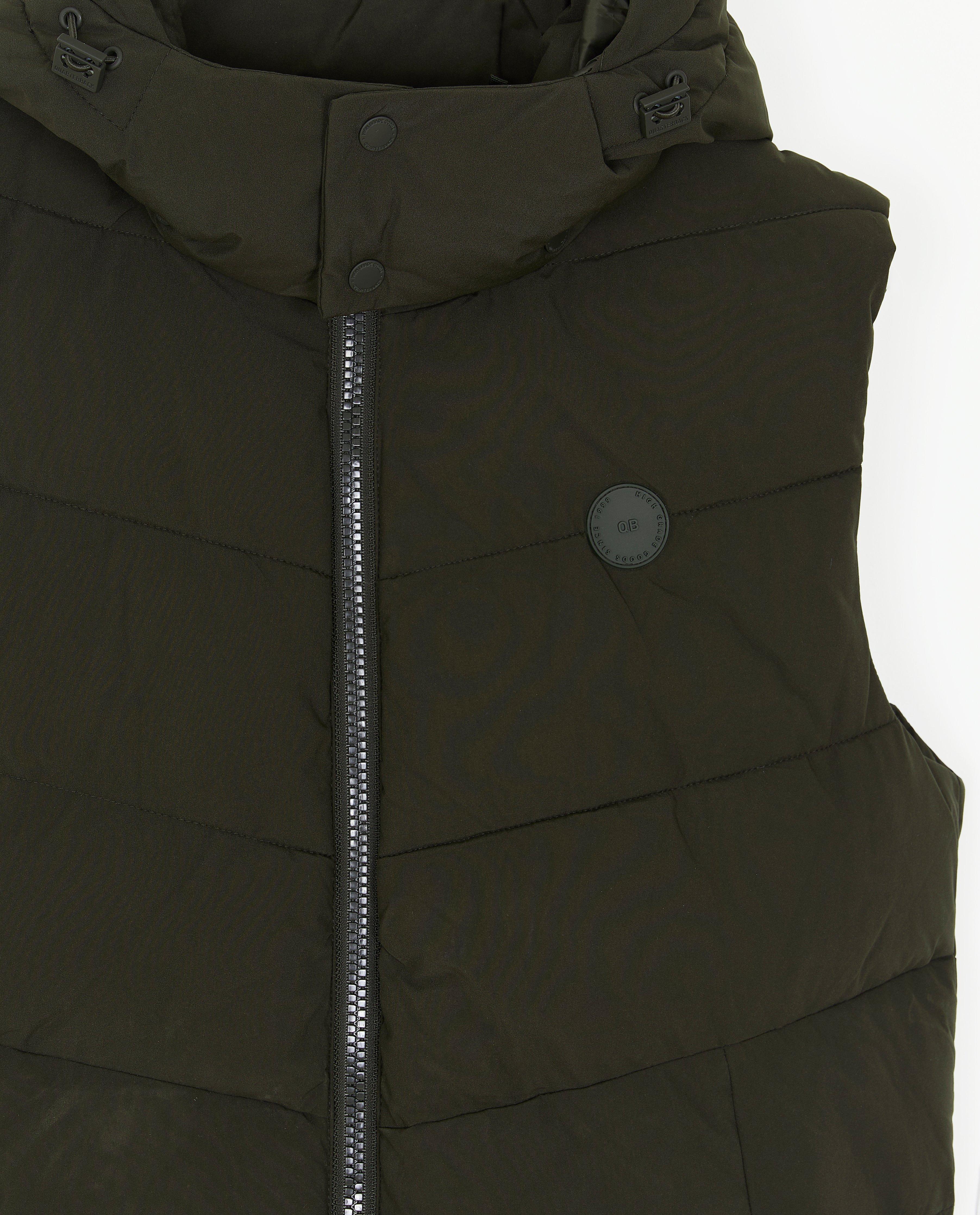 Poncho's en teddy's - Donkergroene bodywarmer
