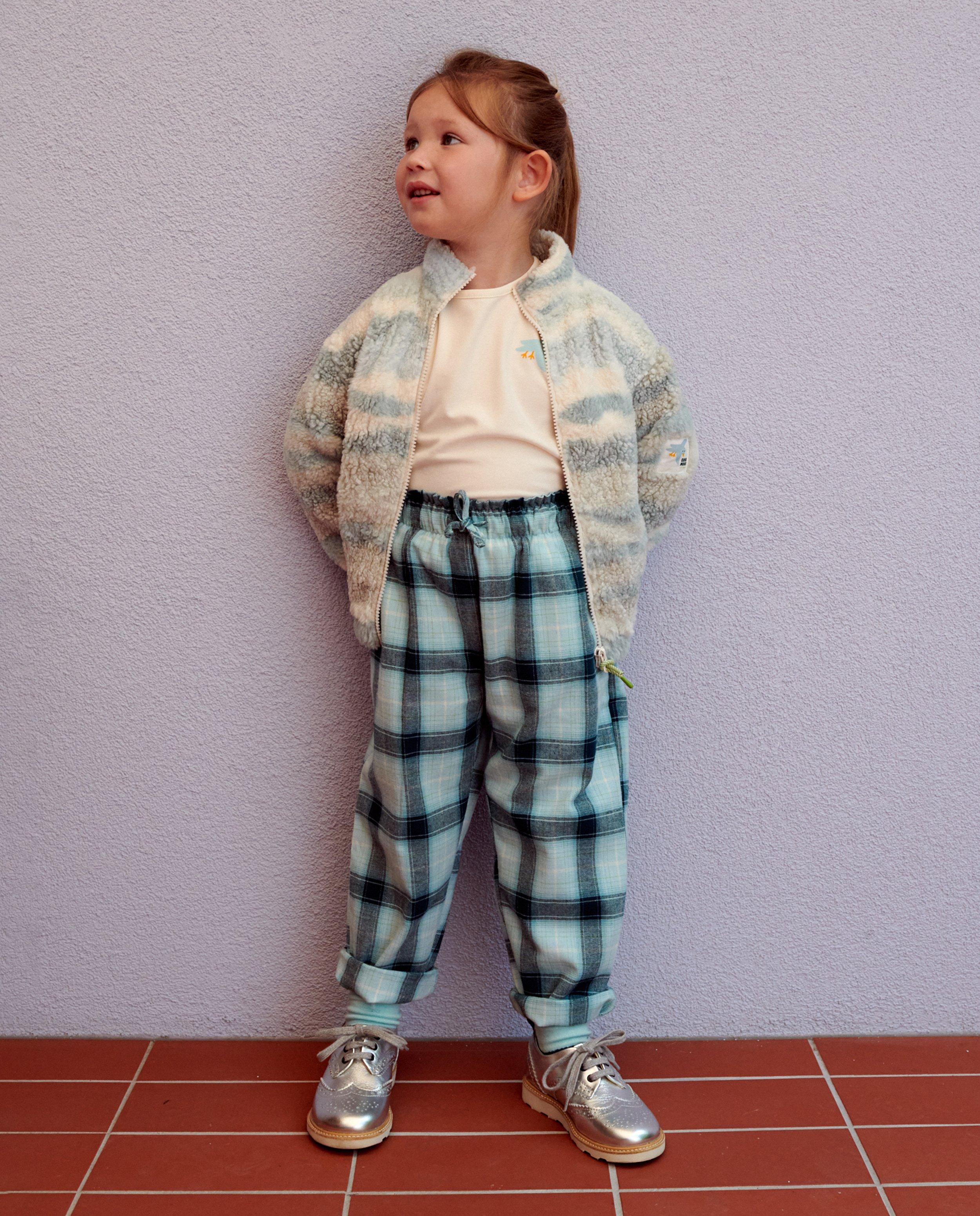 Pantalons - Pantalon en flanelle à carreaux