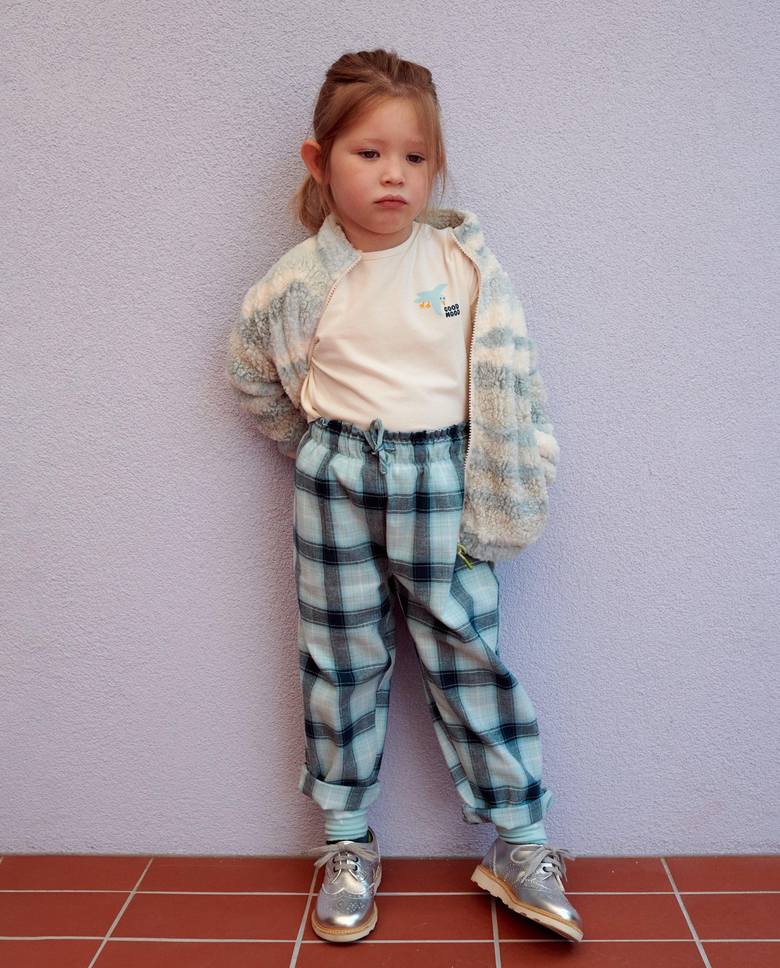 Pantalons - Pantalon en flanelle à carreaux