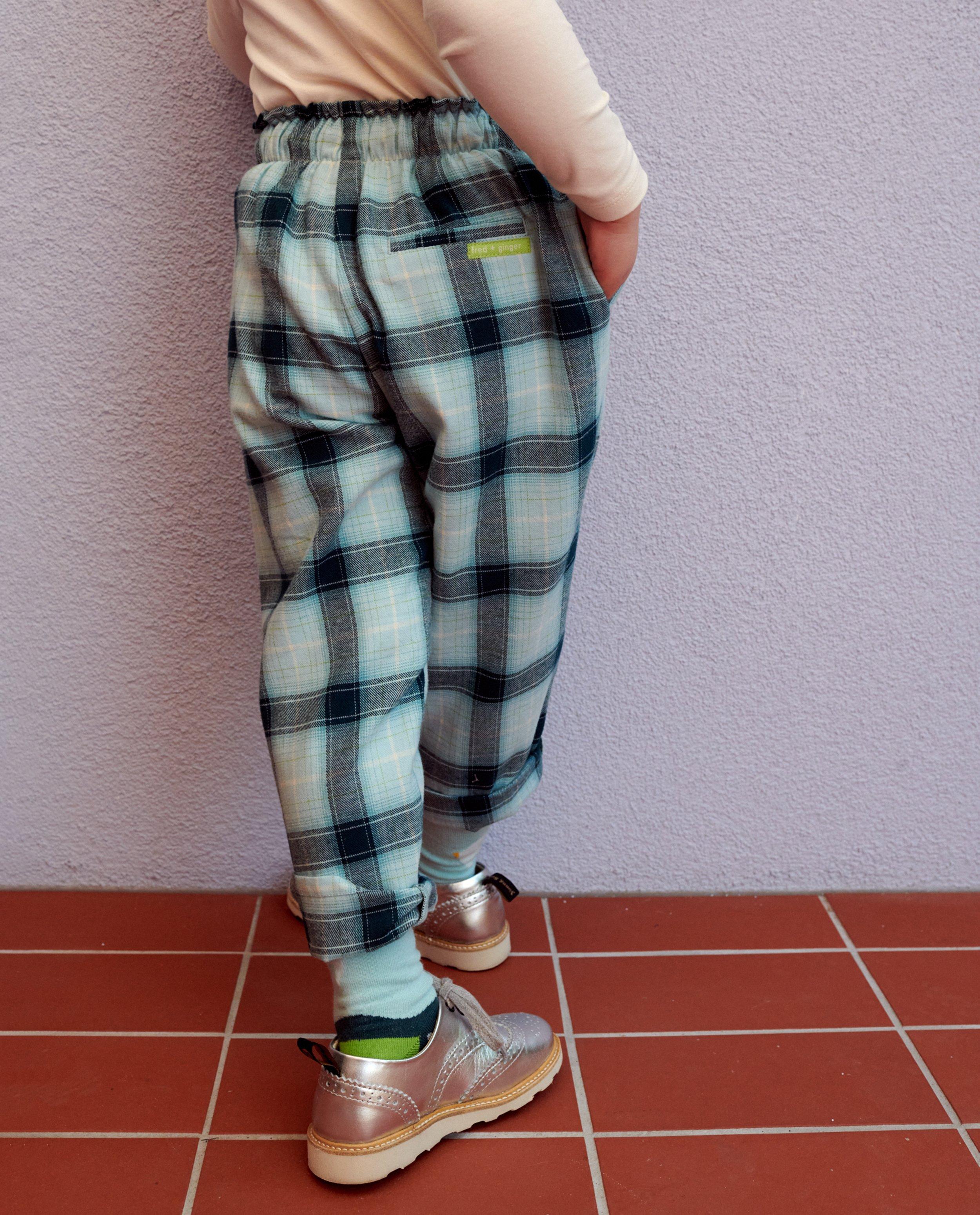 Pantalons - Pantalon en flanelle à carreaux