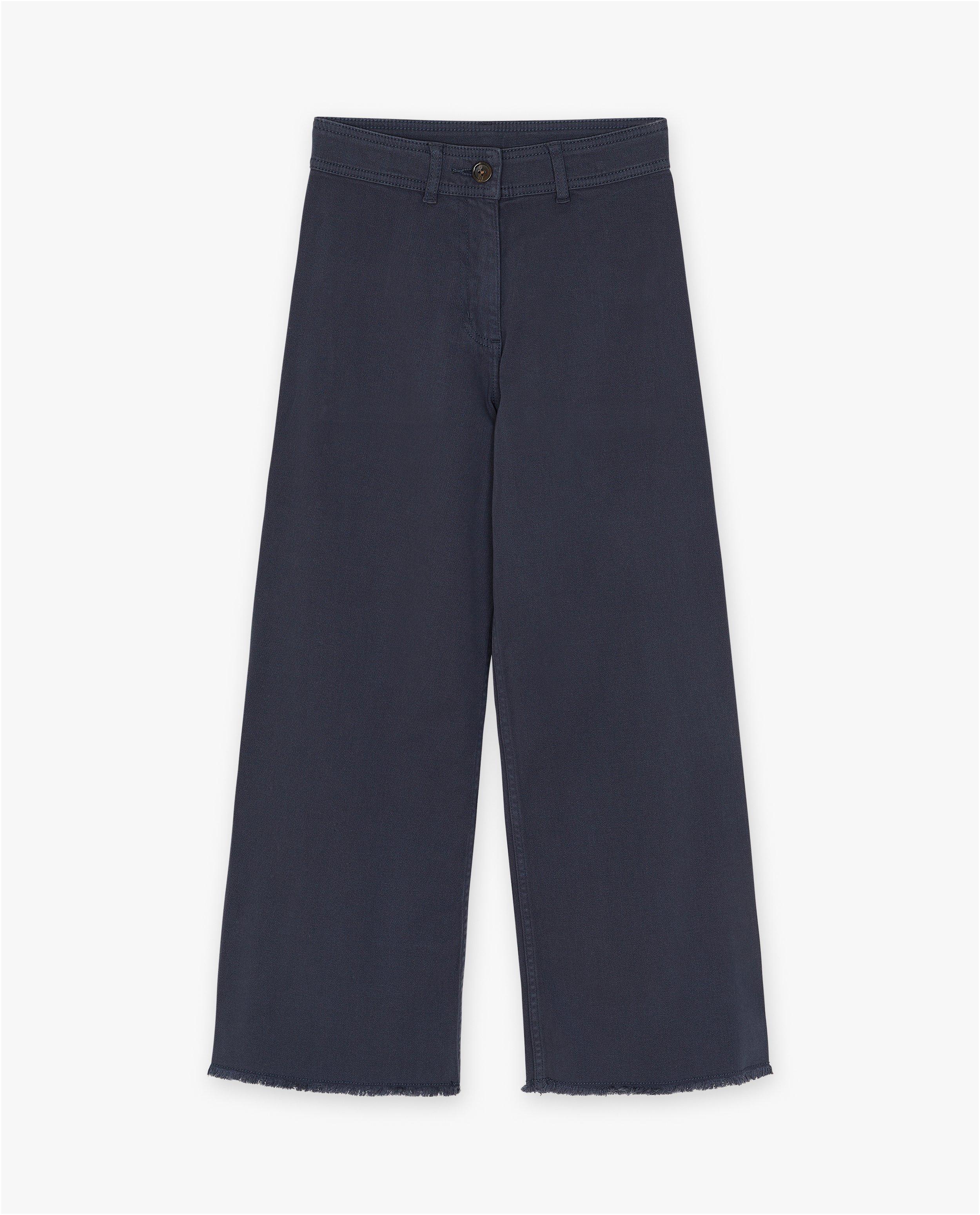 Jeans - Pantalon bleu foncé, straight fit