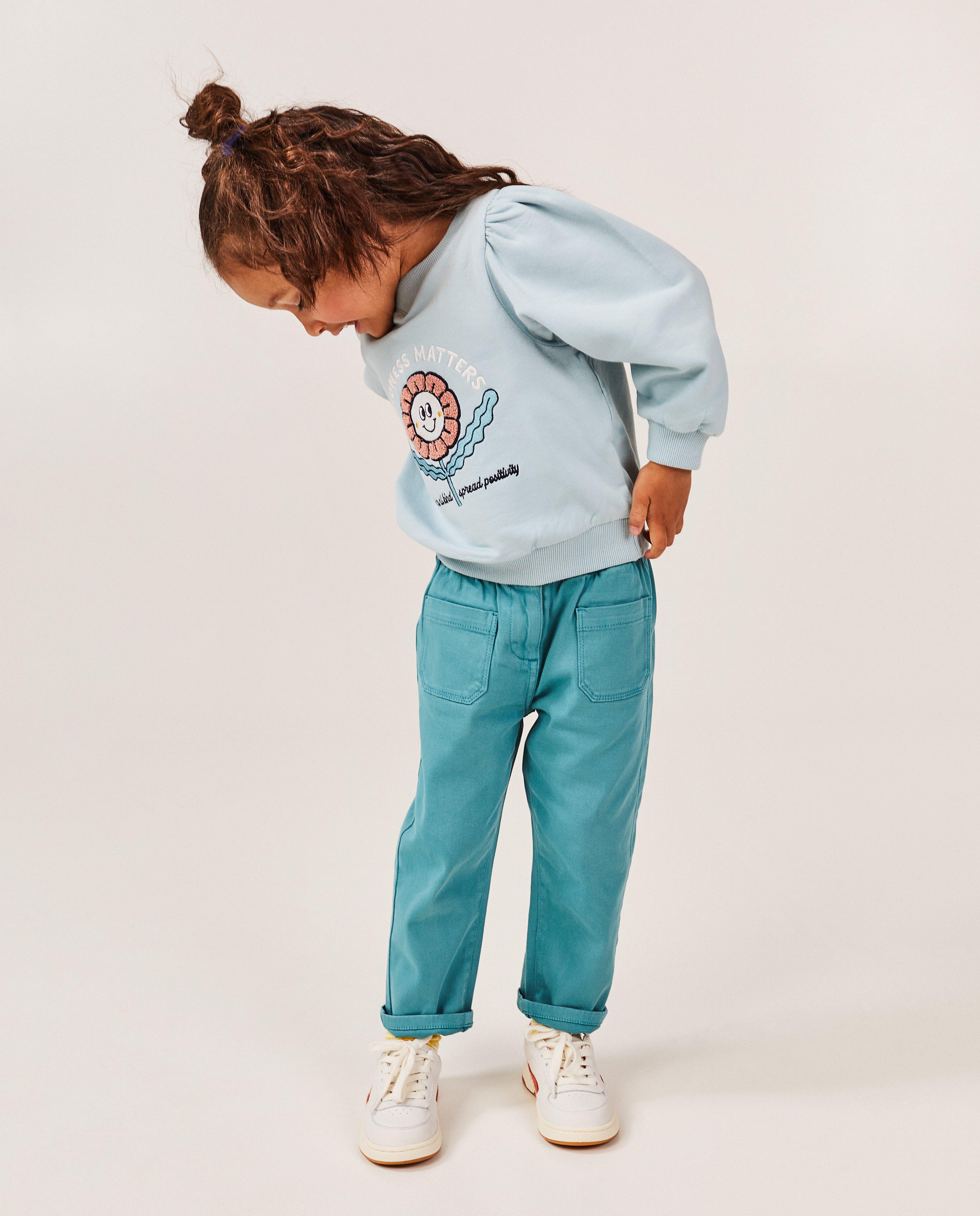 Pantalons - Pantalon rose foncé, coupe mom