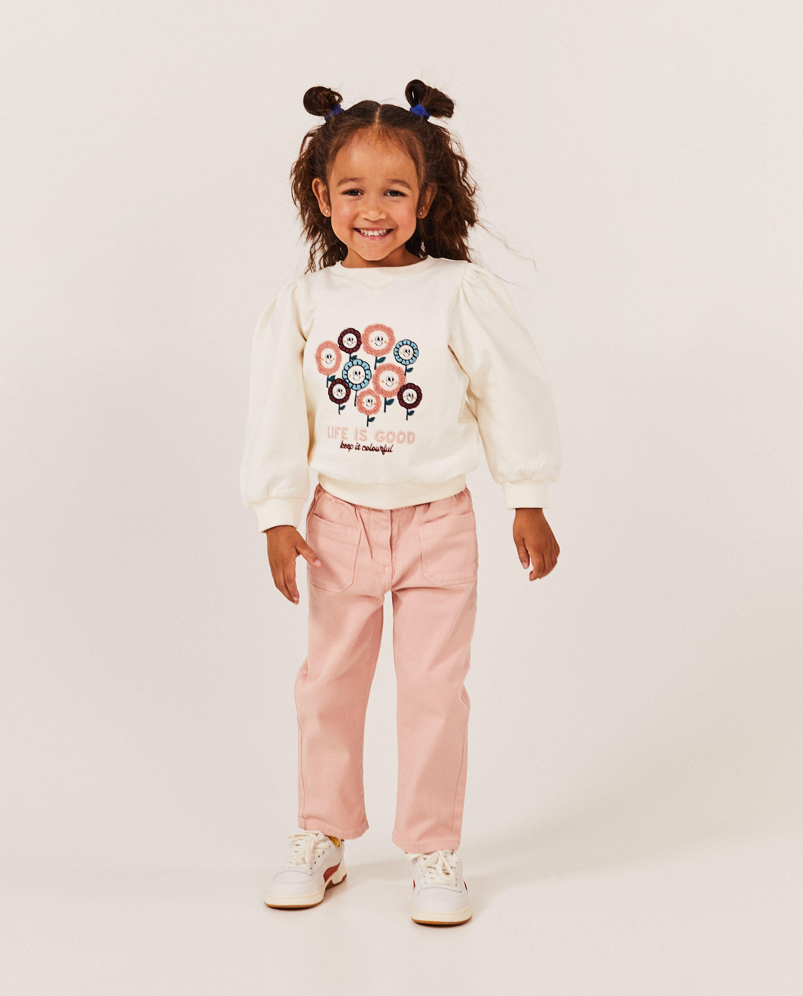 Pantalon rose foncé, coupe mom - null - Milla Star