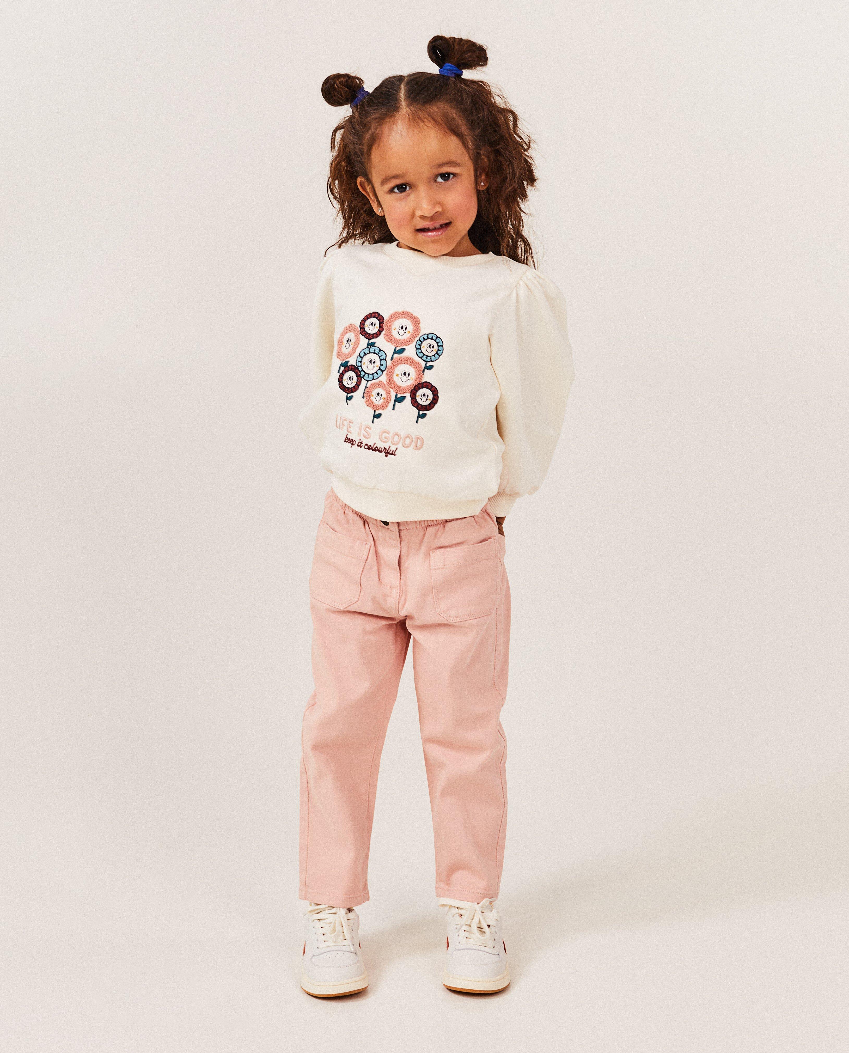 Pantalons - Pantalon rose foncé, coupe mom