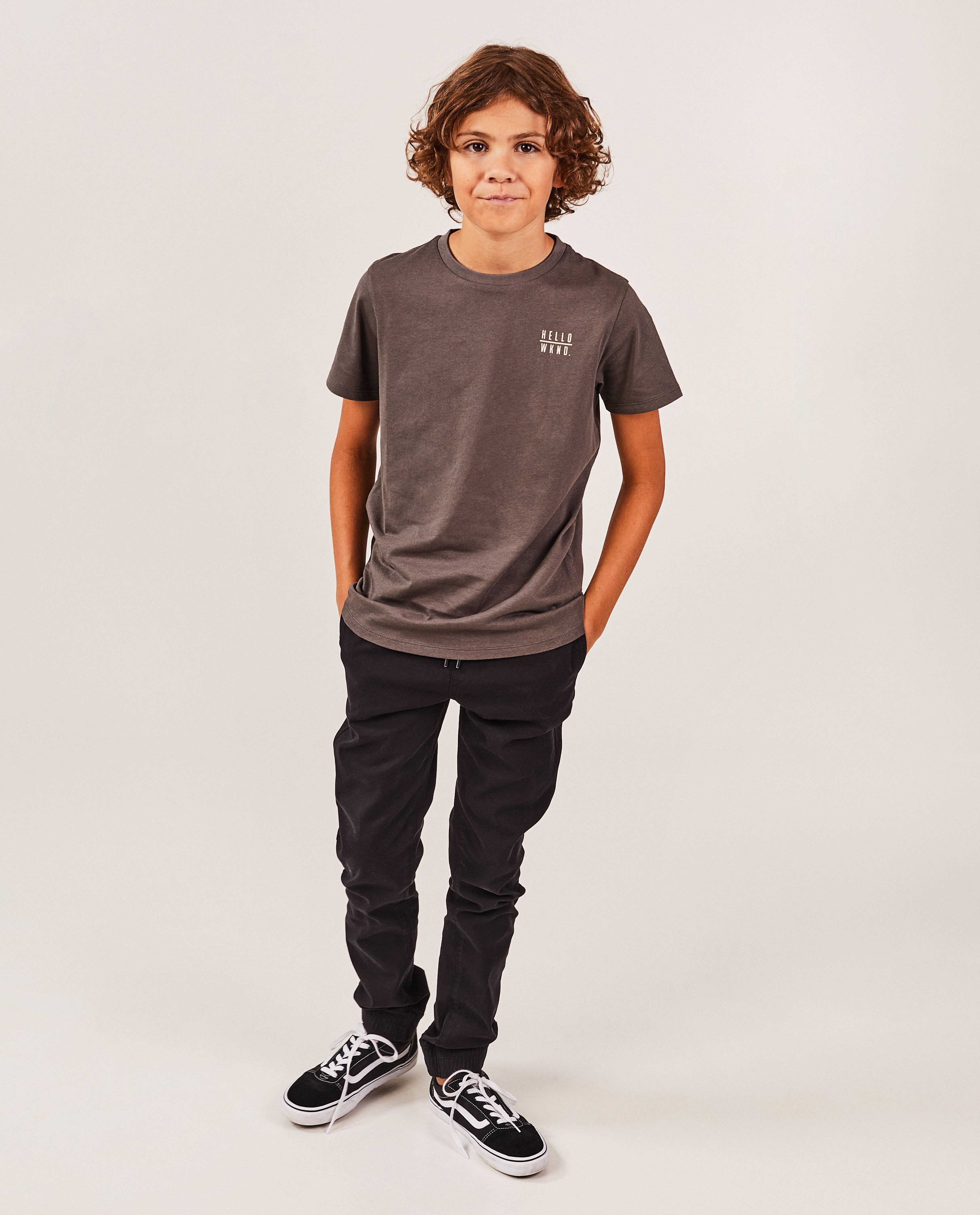 Pantalon vert foncé, slim fit - null - Besties