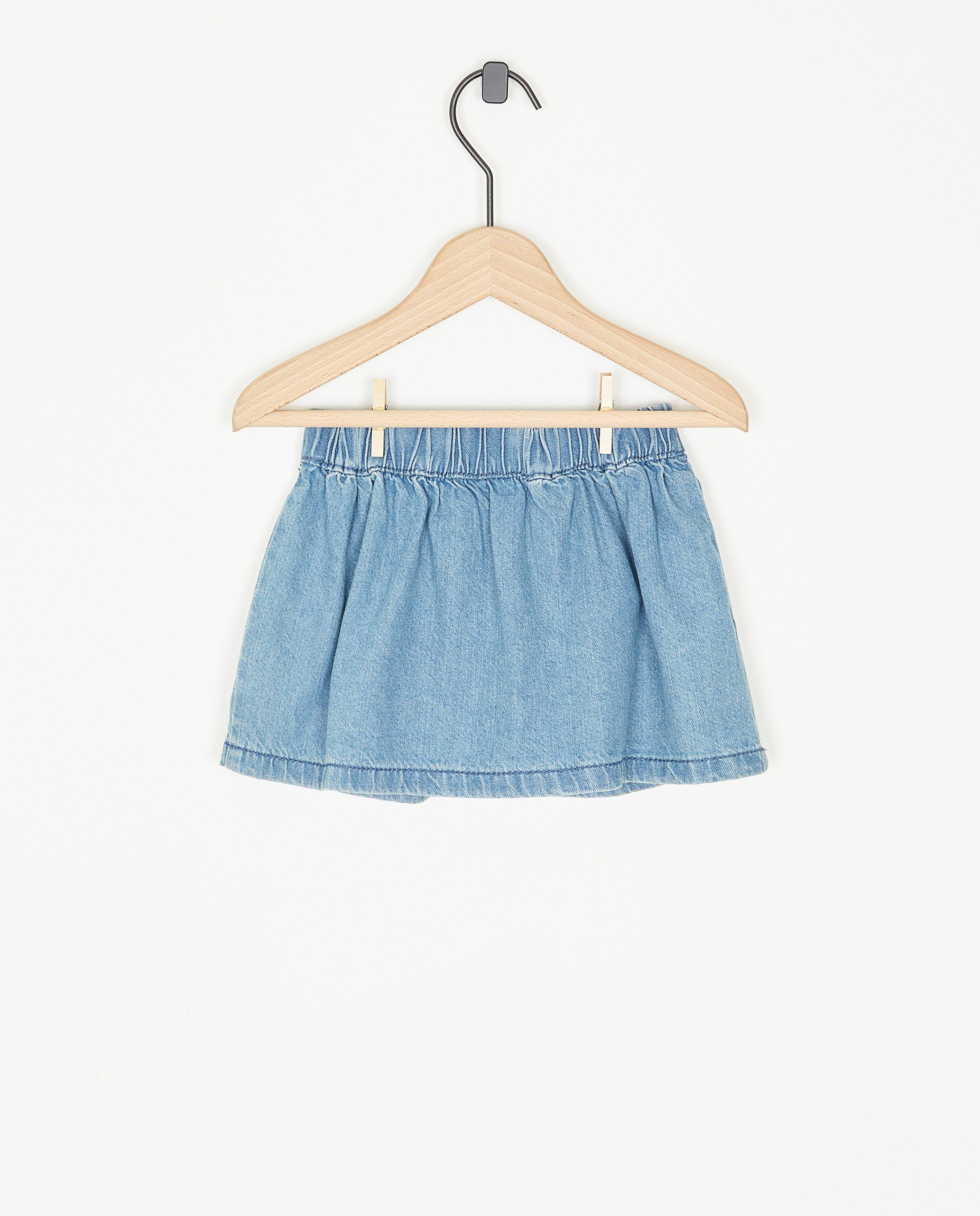 Rokken - Blauwe jeansrok