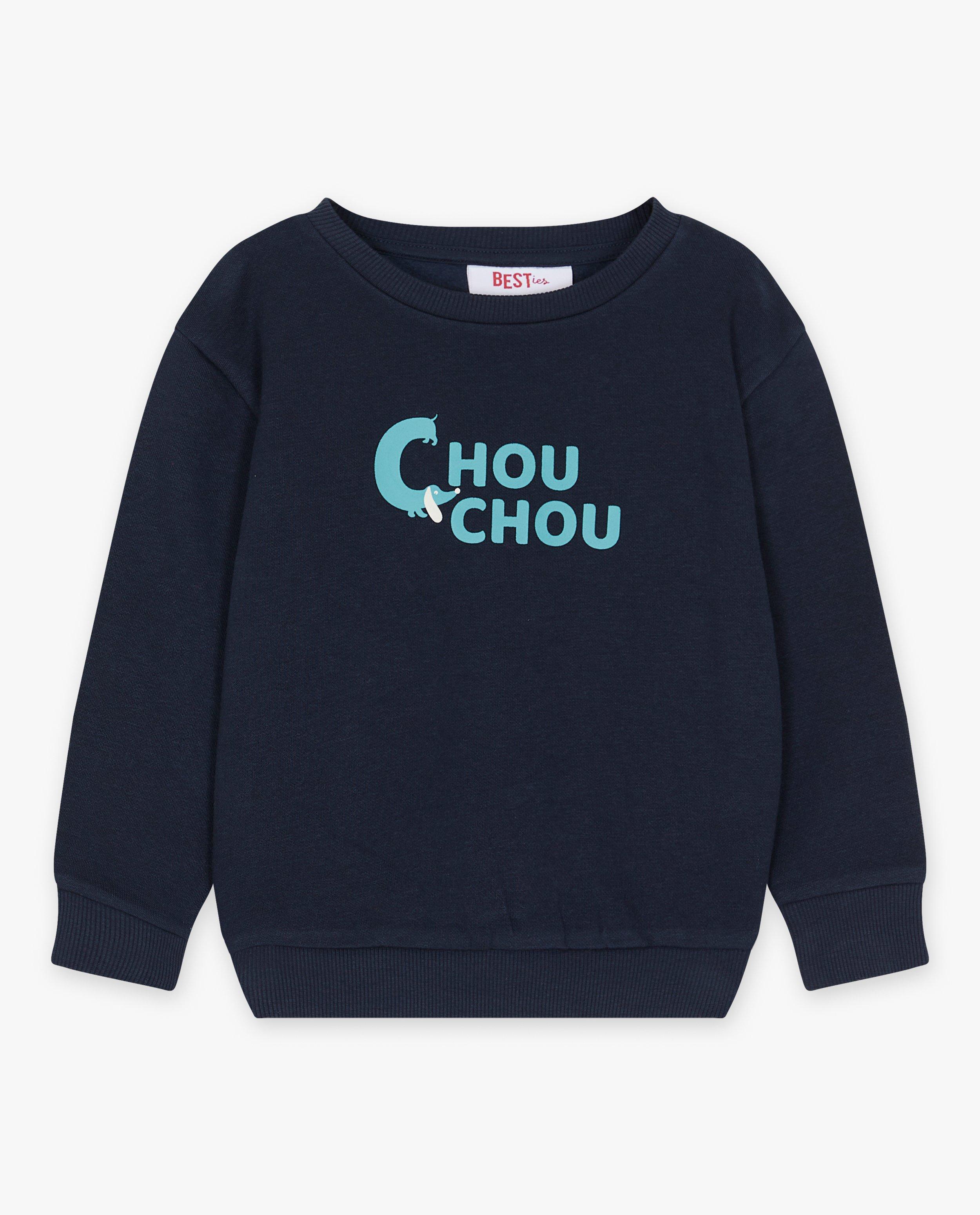 Sweaters - Donkerblauwe sweater Chou chou