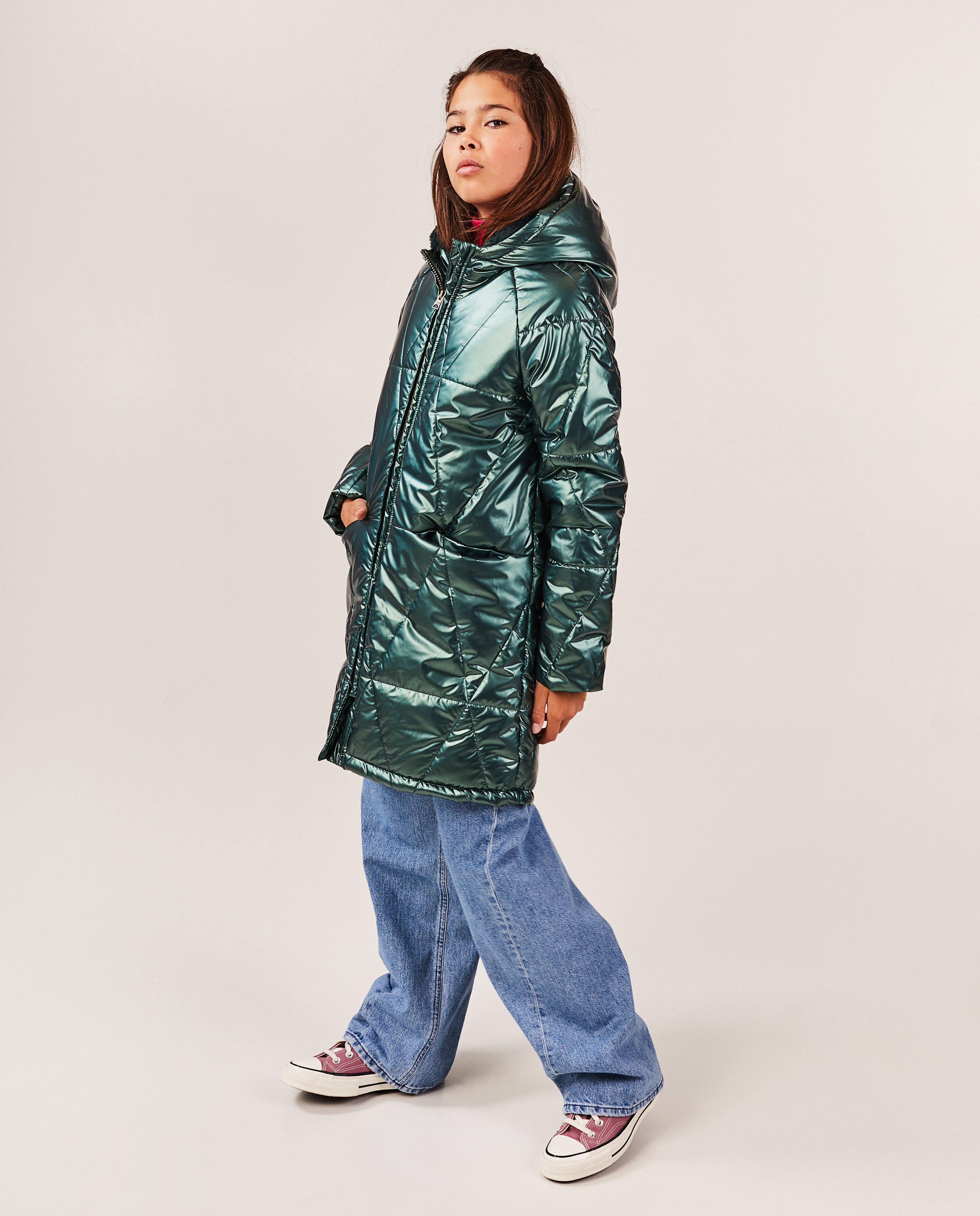 Groene metallic jas - null - Fish & Chips