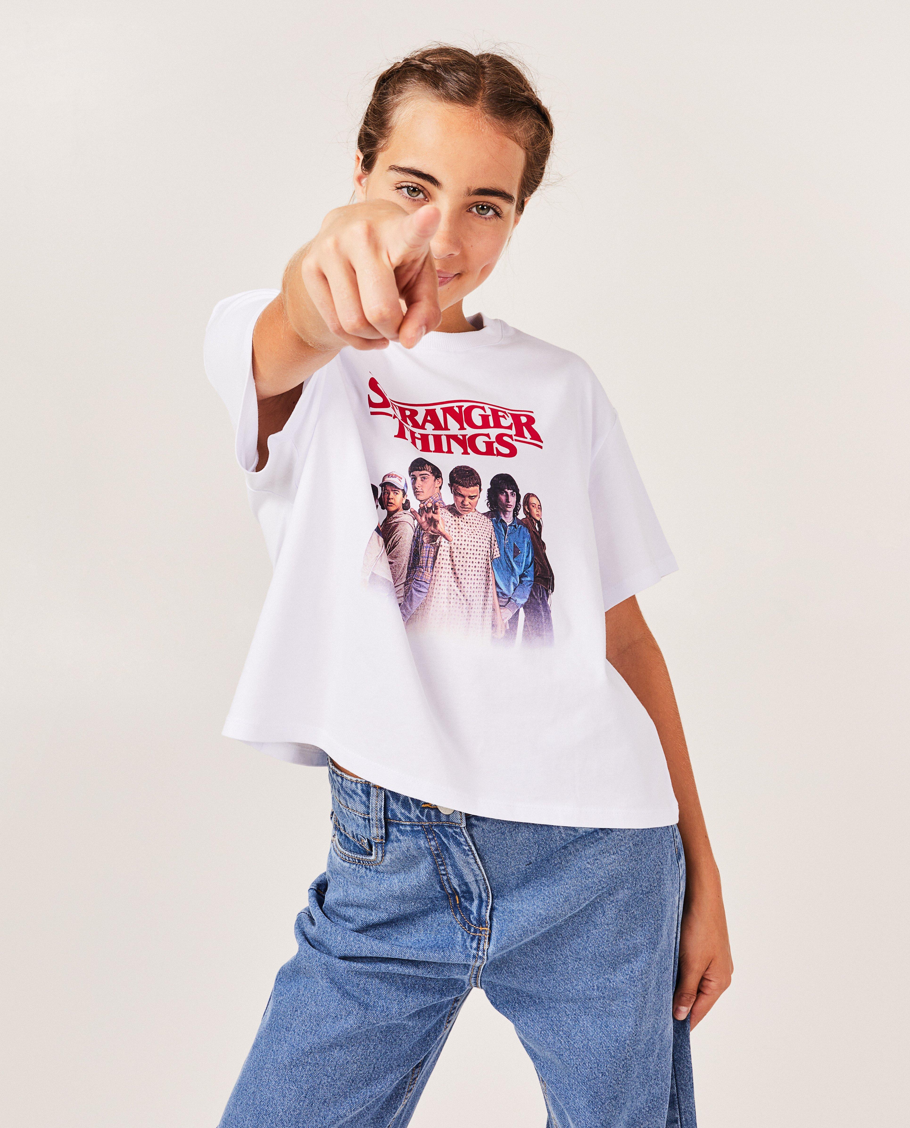 Tee shirt stranger fashion things garcon