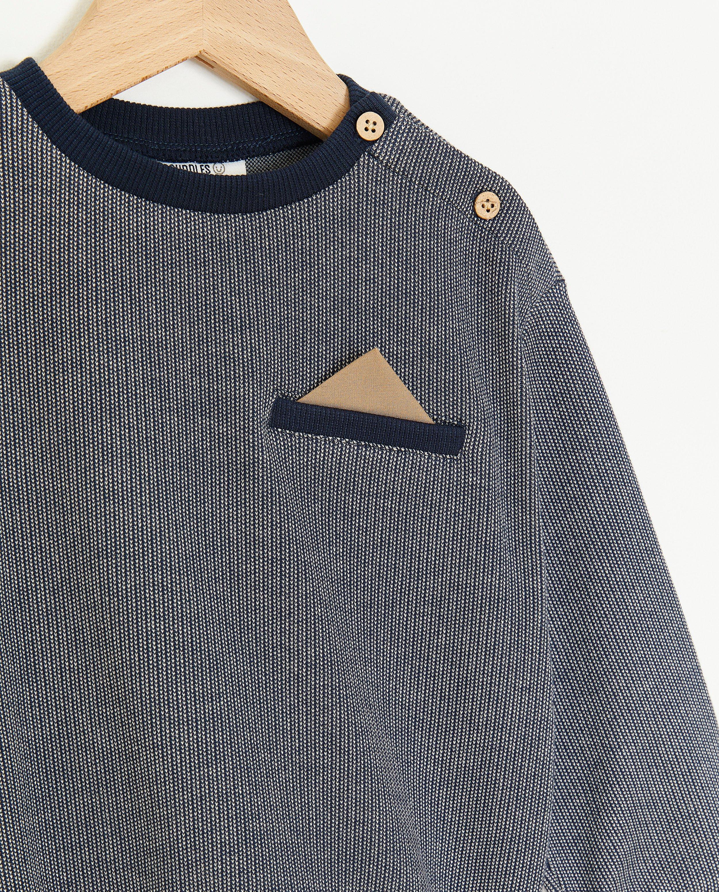 Sweaters - Sweater met structuur, Feest