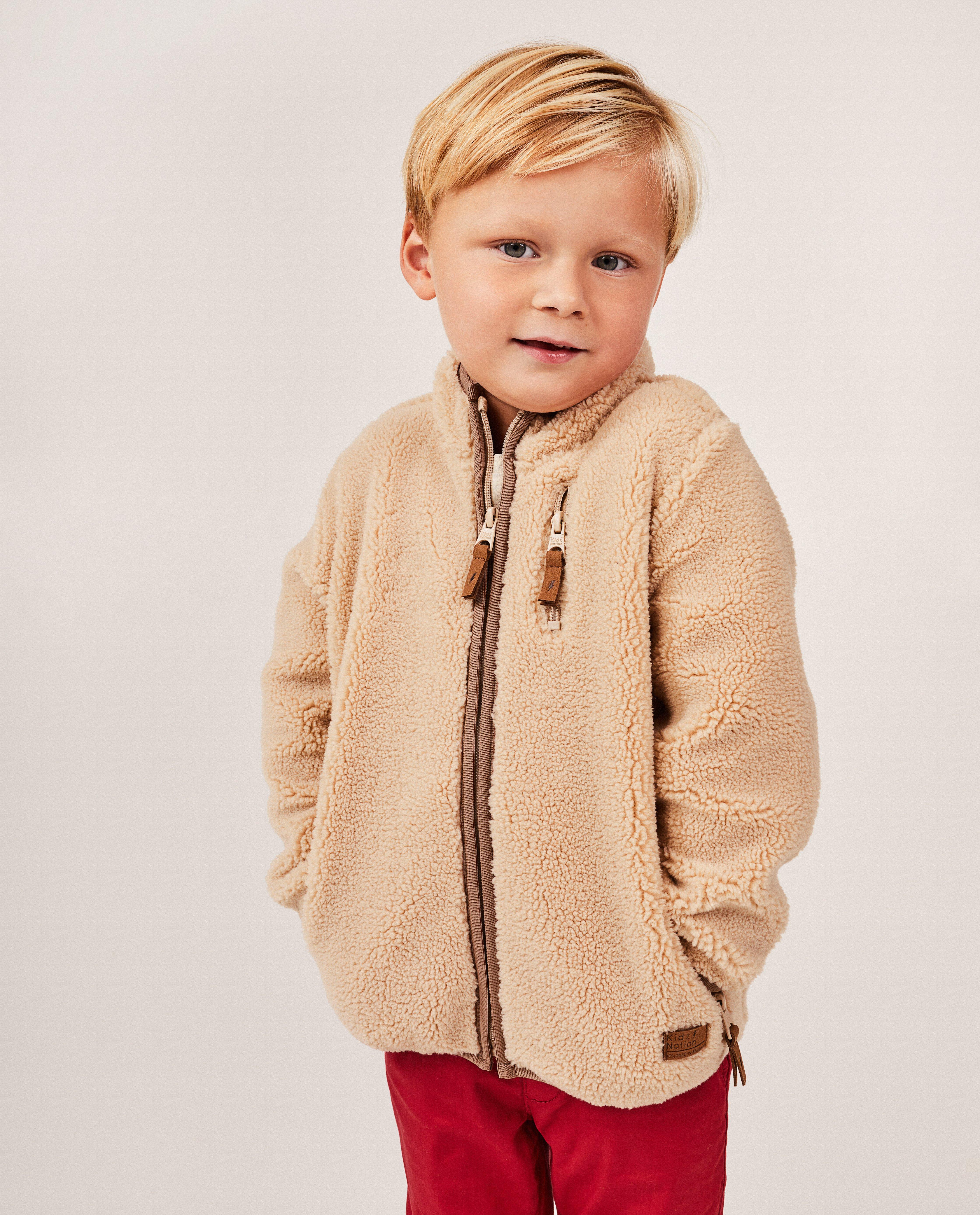 Vest van teddy - Product Detail - beige - afbeelding nummer 2