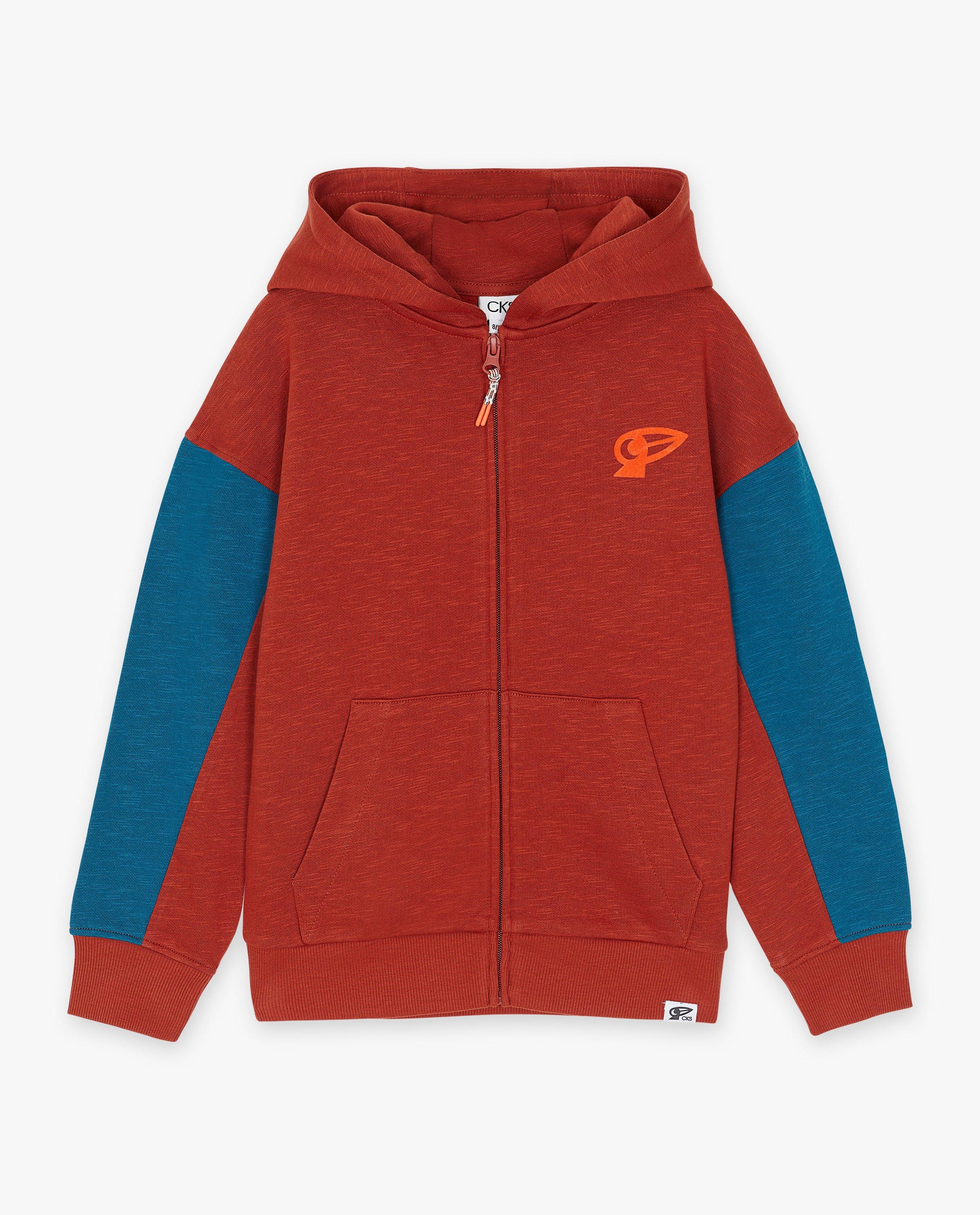 Cardigan - Sweatvest met color block