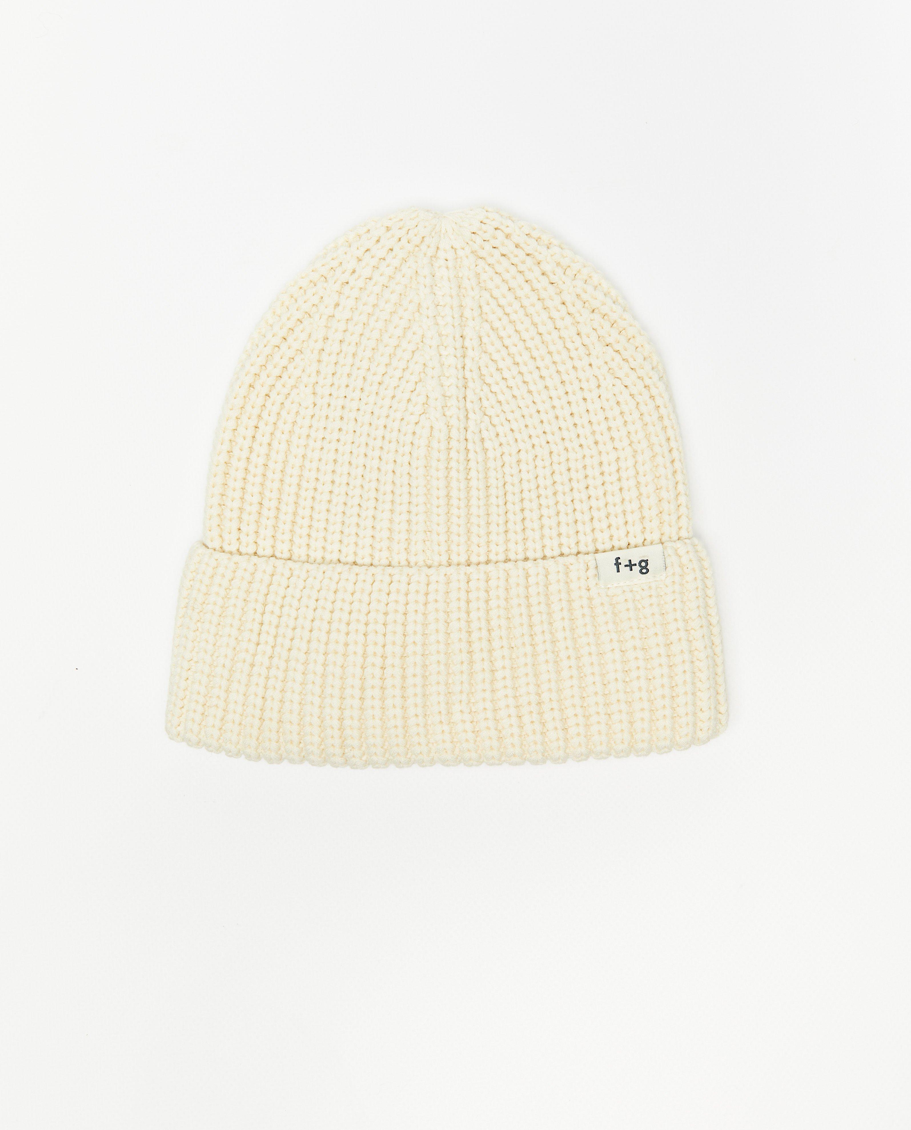 Bonnet vert en tricot - null - Fred + Ginger