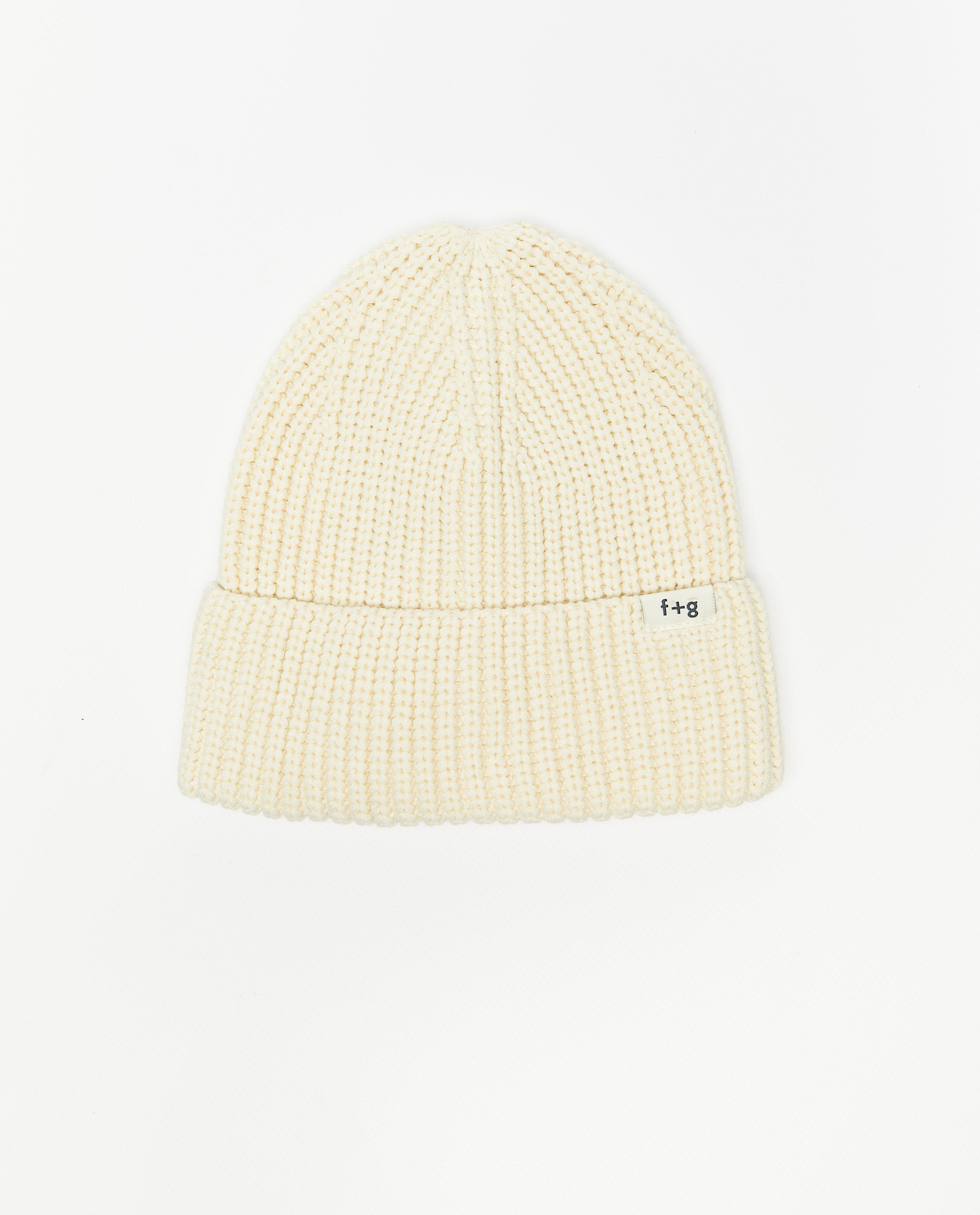 Groene gebreide muts - null - Fred + Ginger