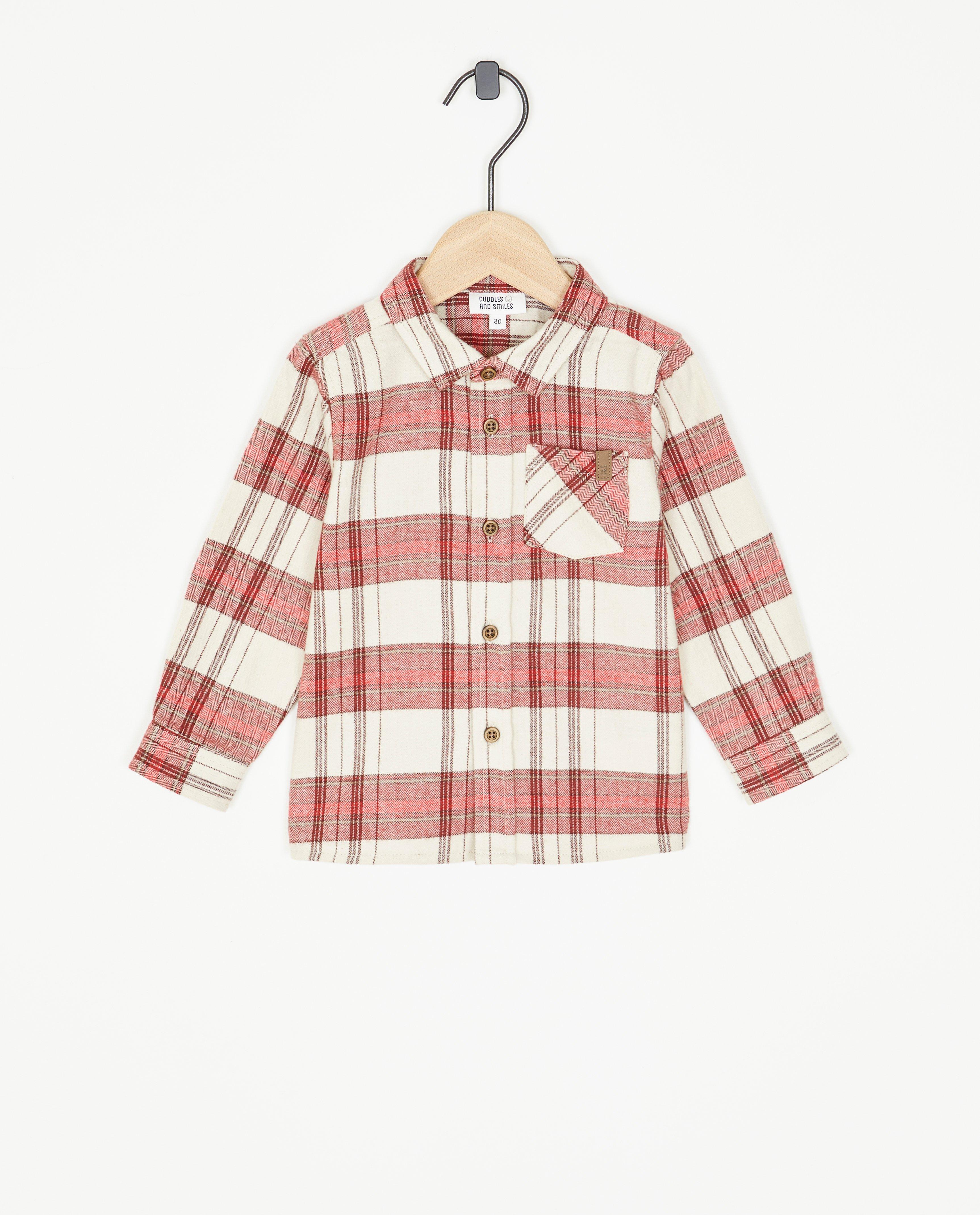 Hemden - Flanellen hemd met ruiten, baby