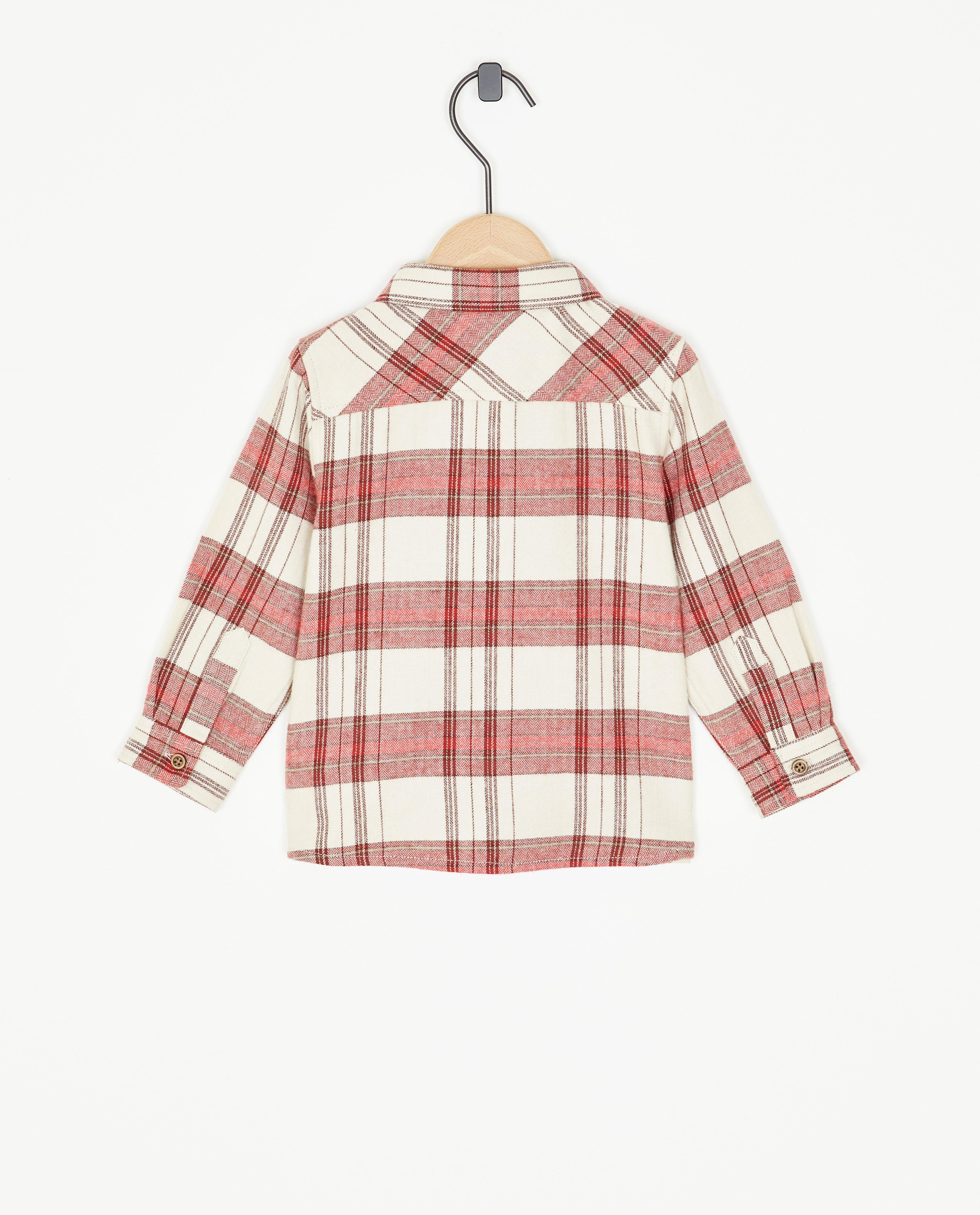 Hemden - Flanellen hemd met ruiten, baby