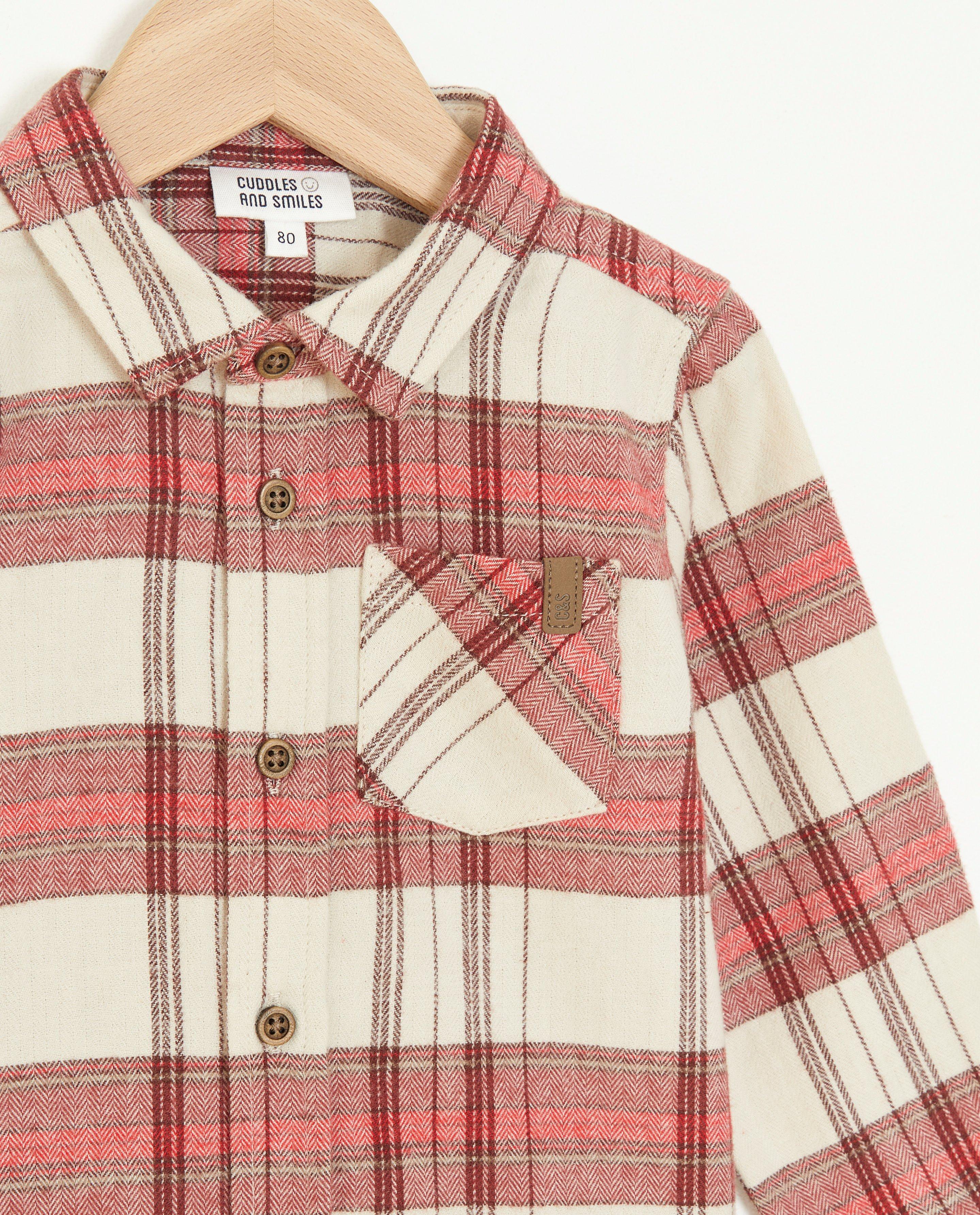 Chemises - Chemise en flanelle à carreaux, bébés