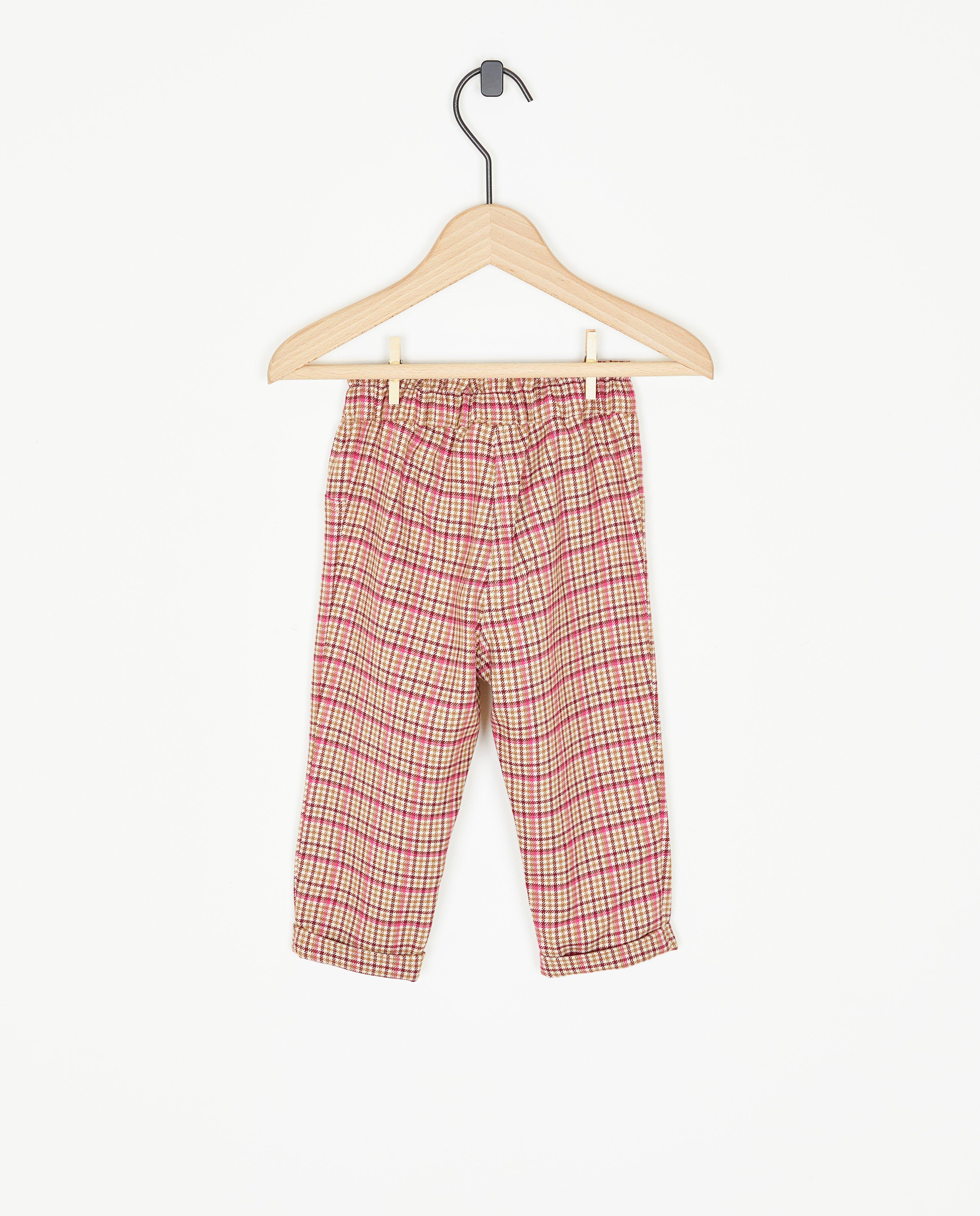 Broeken - Broek met ruitpatroon