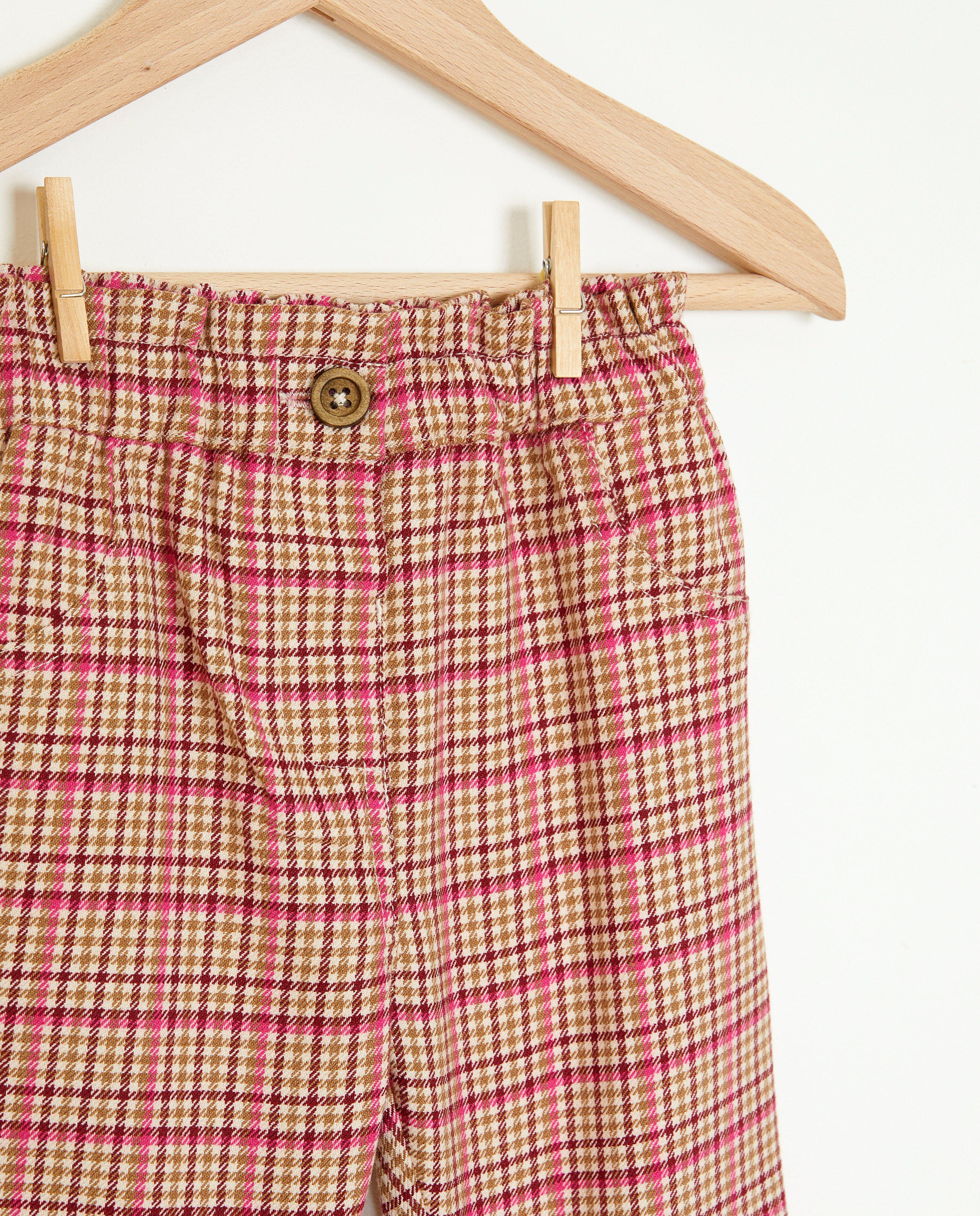 Broeken - Broek met ruitpatroon