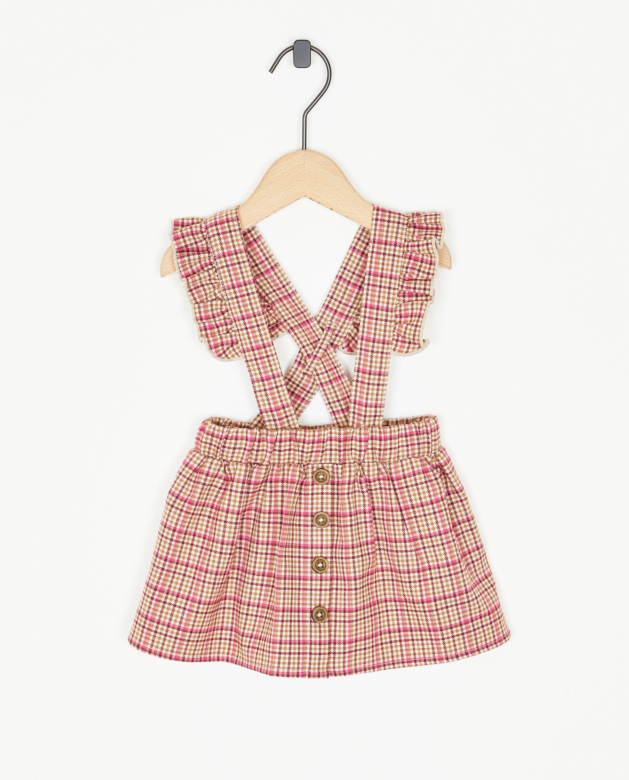 Salopettejurk met ruiten - null - Cuddles and Smiles