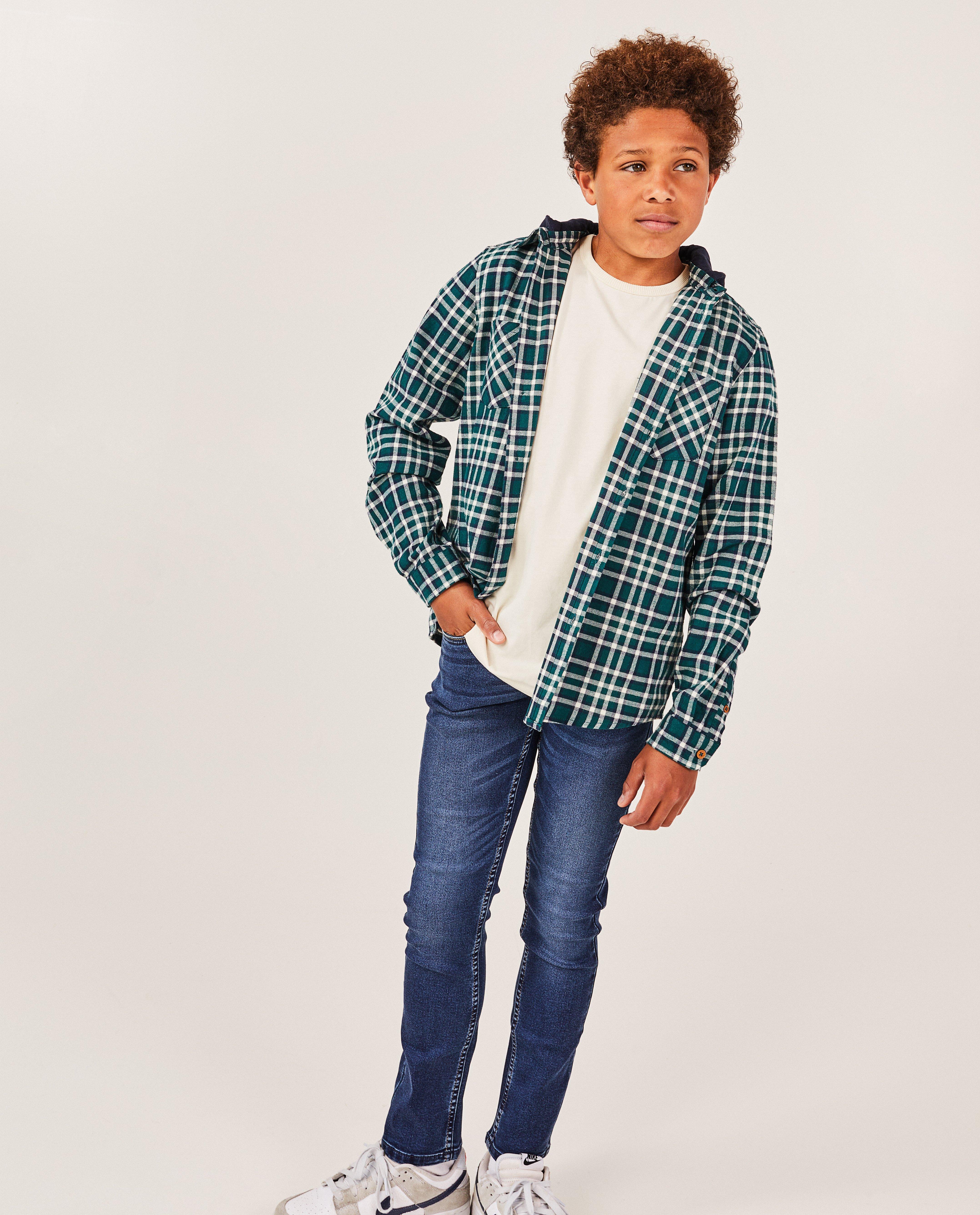 Jeans slim fit bleu, 7-14 ans - null - Fish & Chips