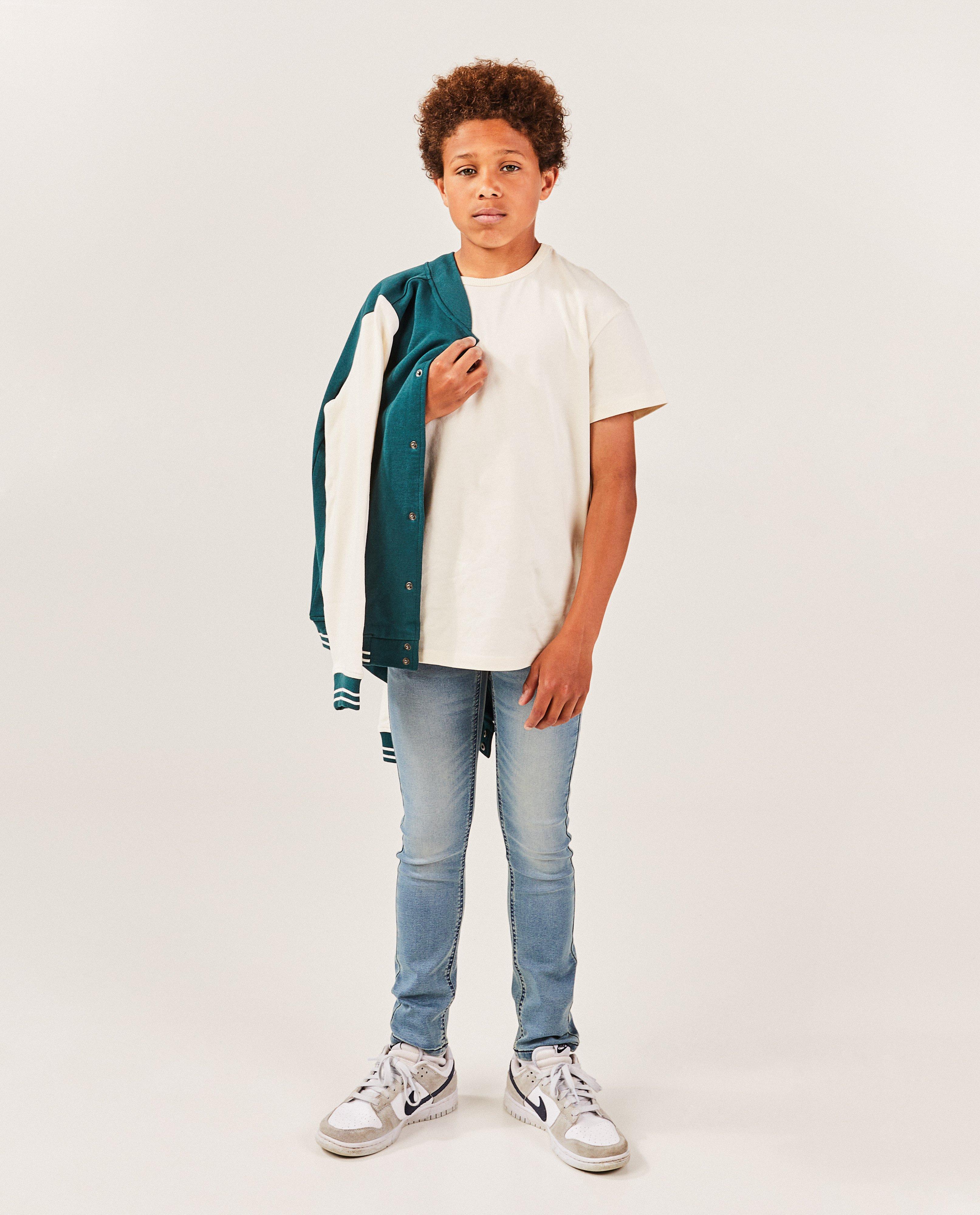 Blauwe jeans, slim fit - null - Fish & Chips