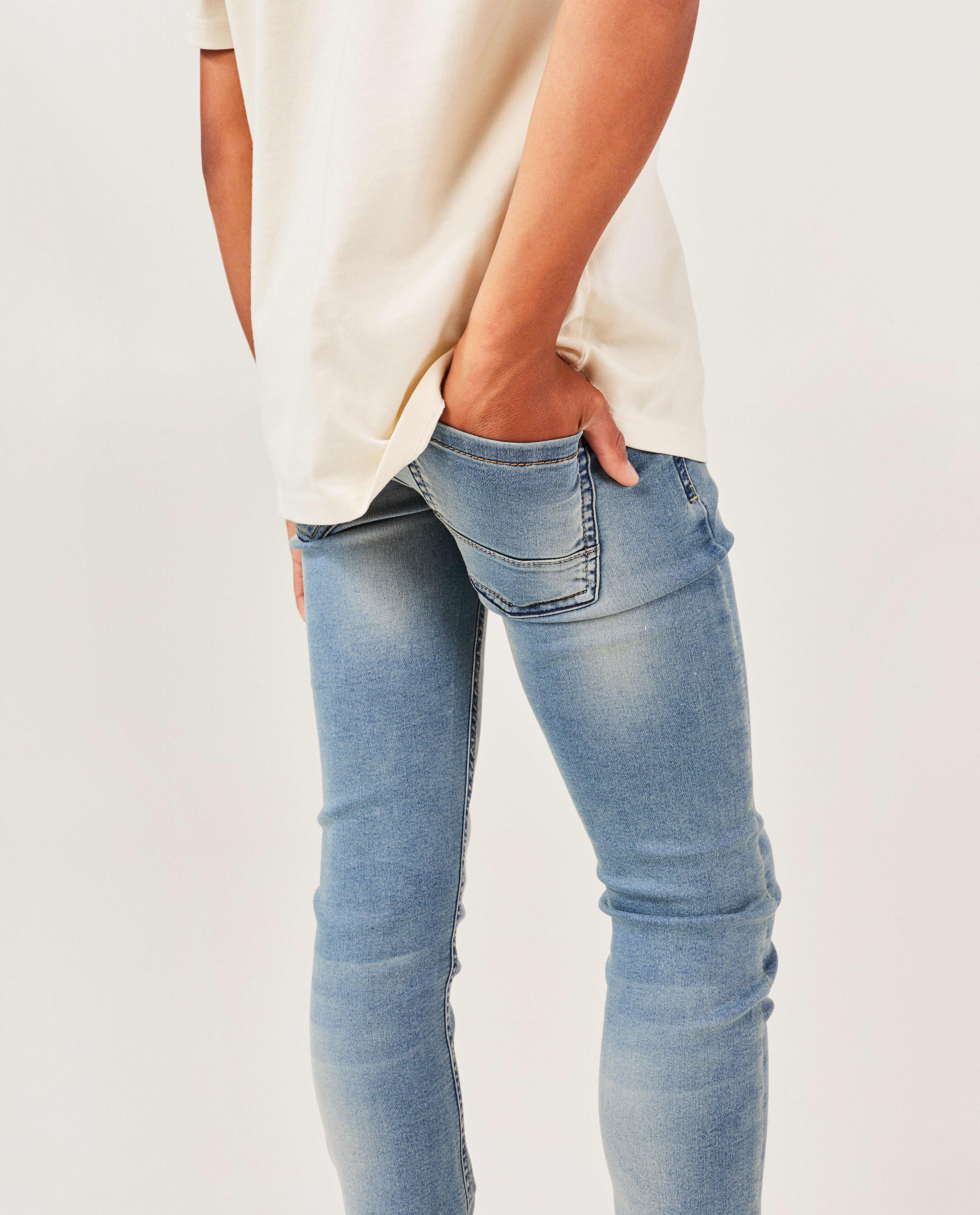 Jeans - Blauwe jeans, slim fit