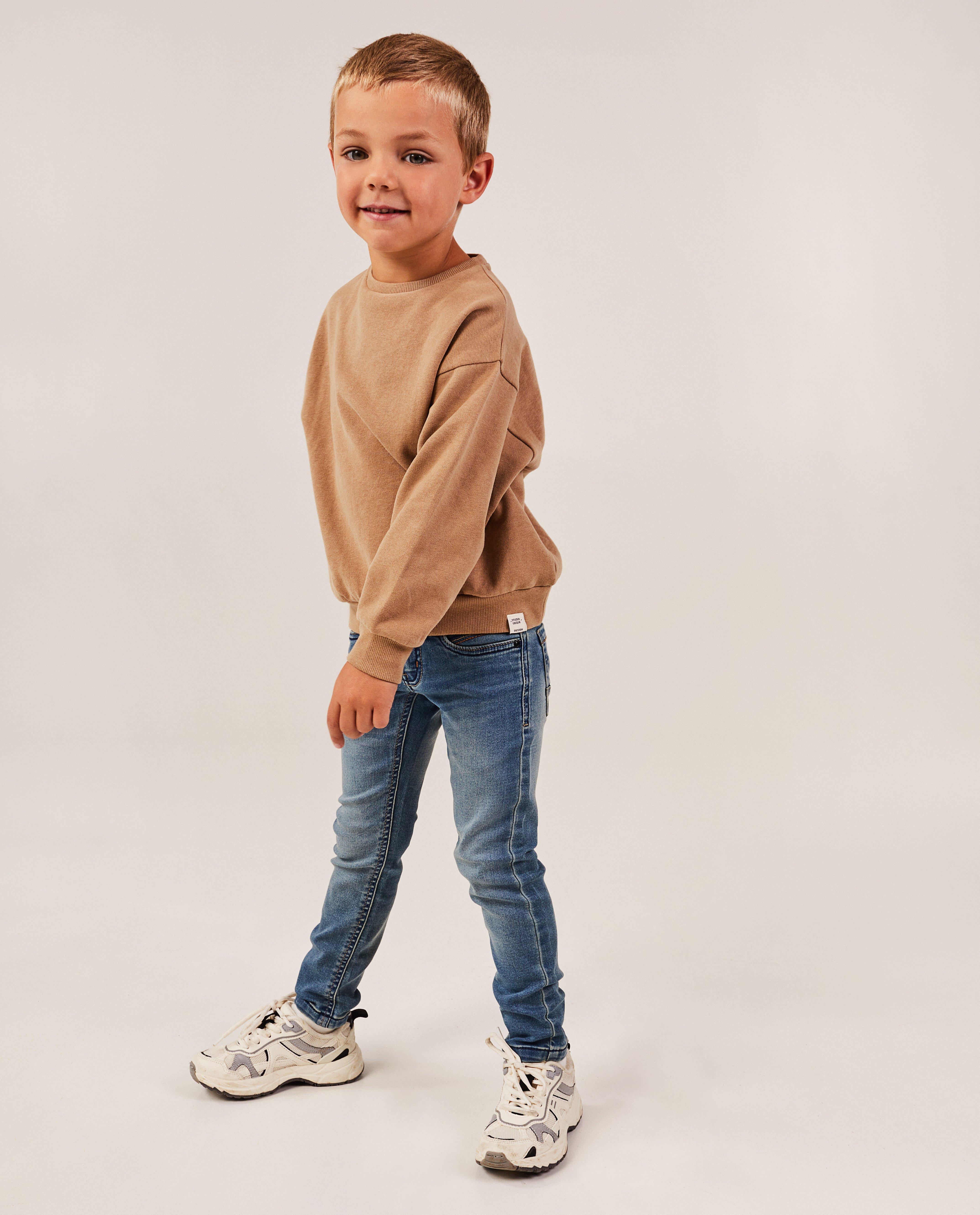 Lichtblauwe jeans, slim fit - null - Kidz Nation