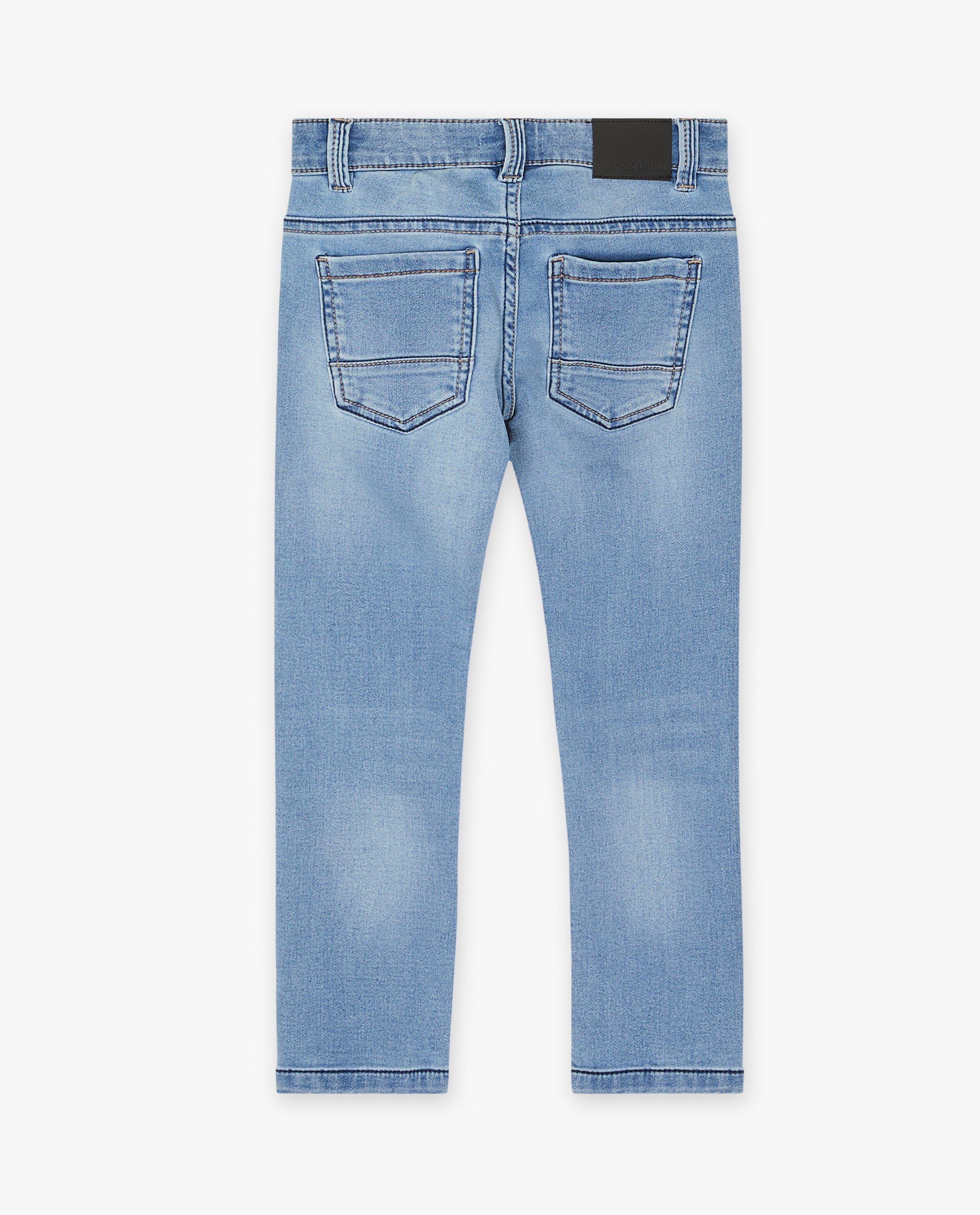 Jeans - Lichtblauwe jeans, slim fit