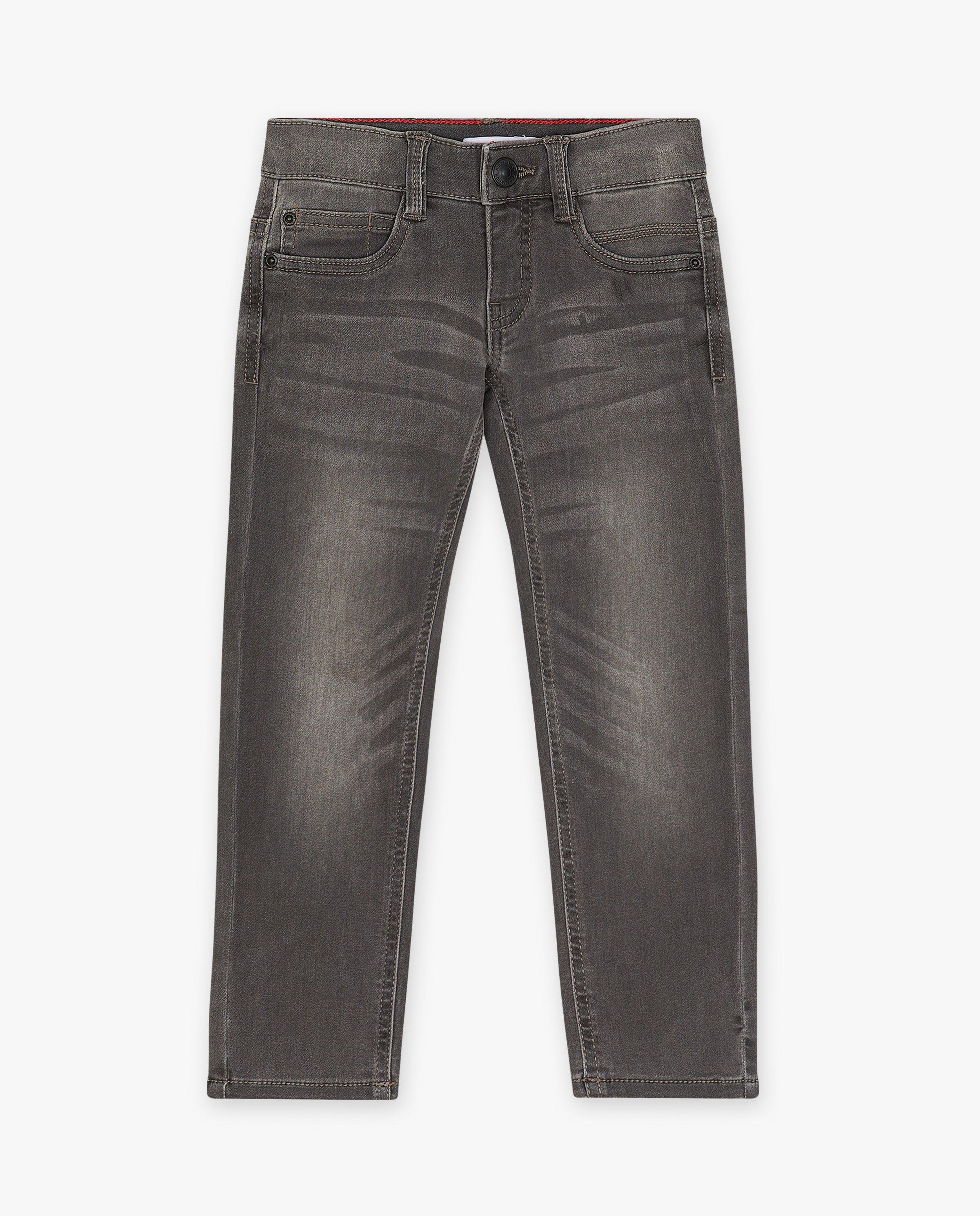 Jeans - Jeans slim fit gris foncé, 2-7 ans