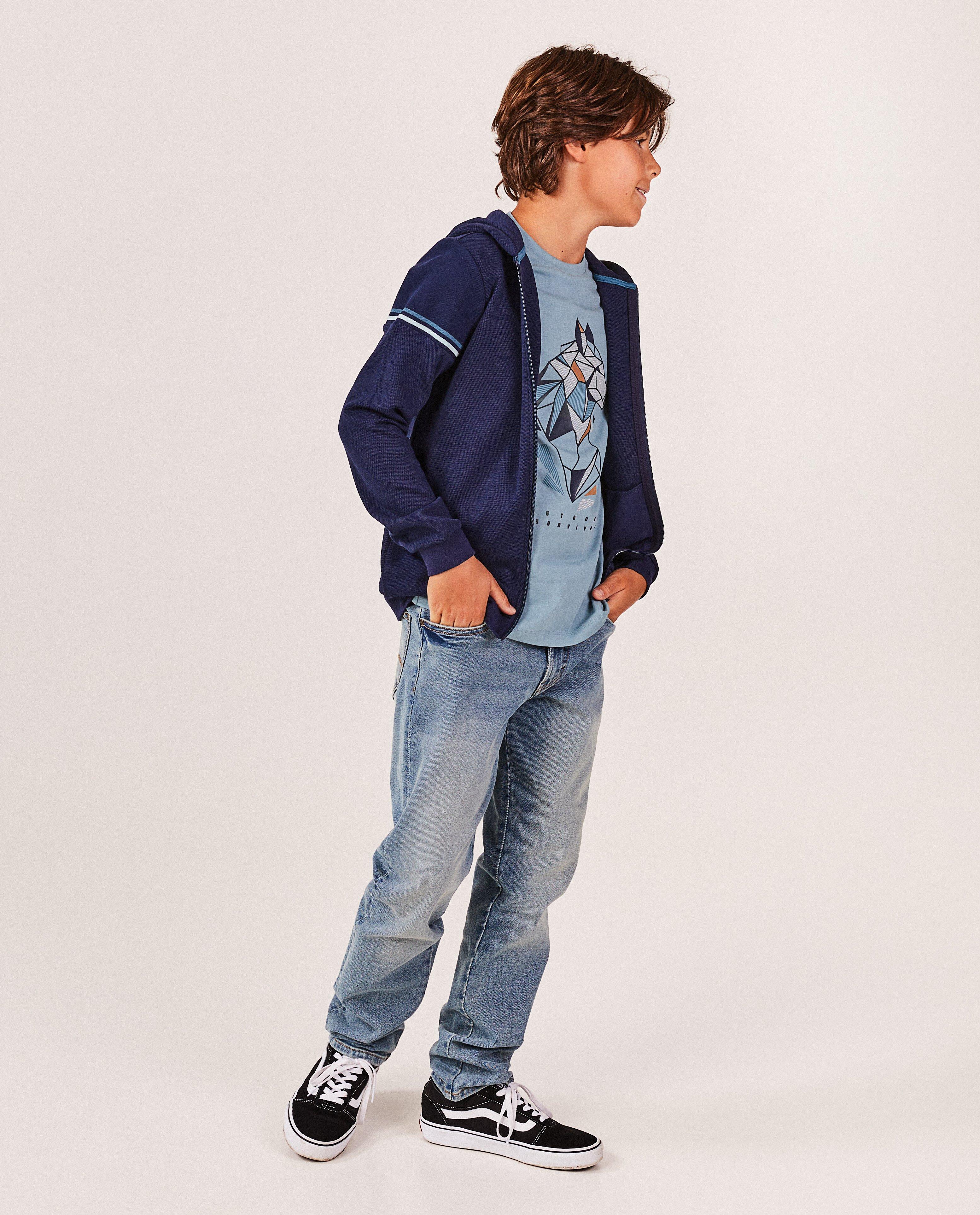 Blauwe jeans, relaxed fit - null - Nachtwacht
