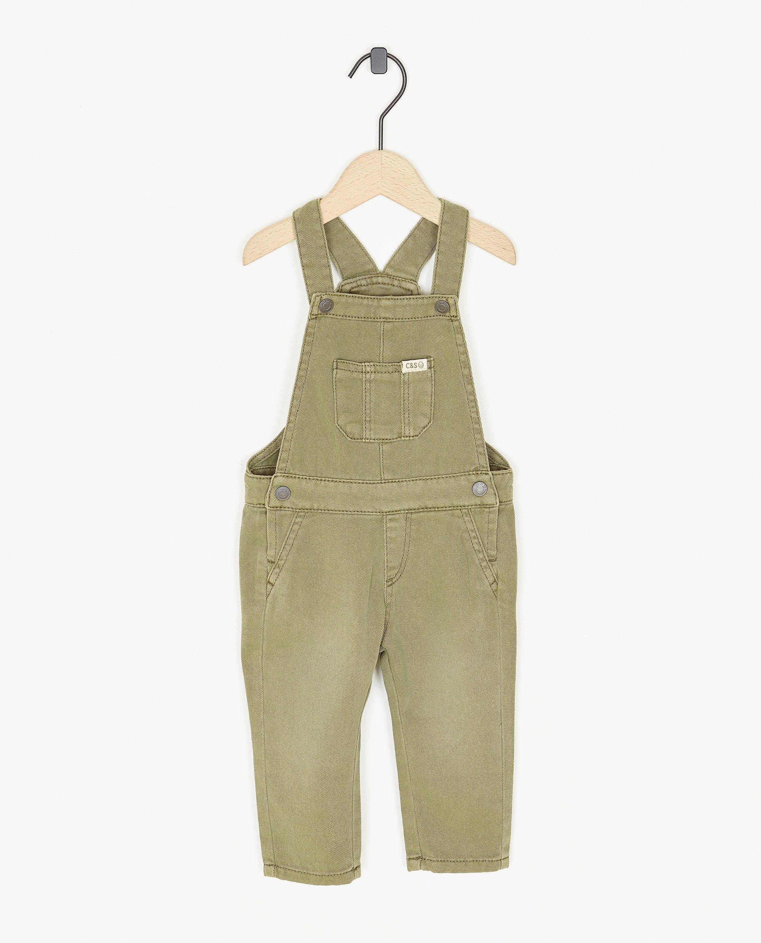 Groene salopette - null - Cuddles and Smiles