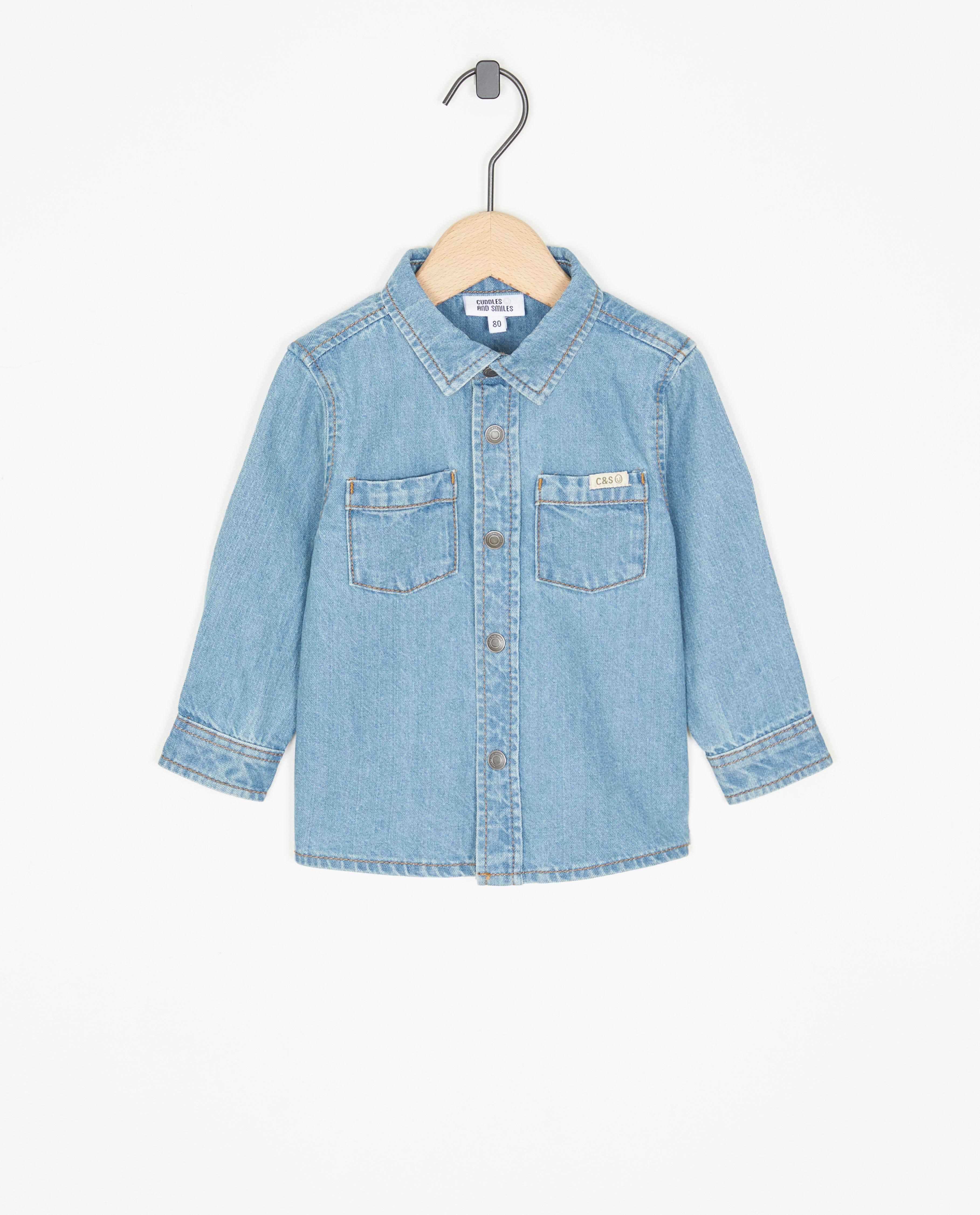Blauw jeanshemd - null - Cuddles and Smiles