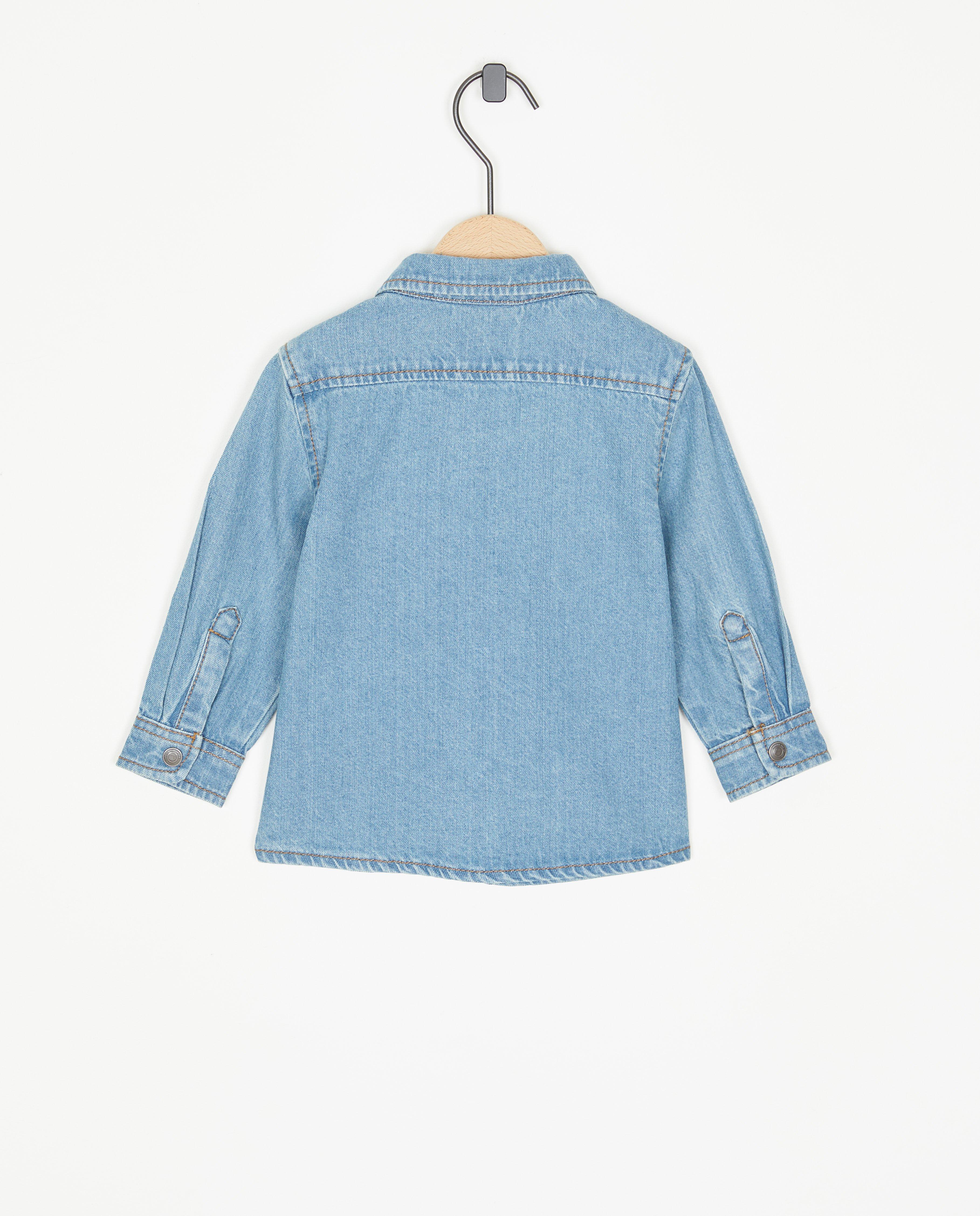 Hemden - Blauw jeanshemd