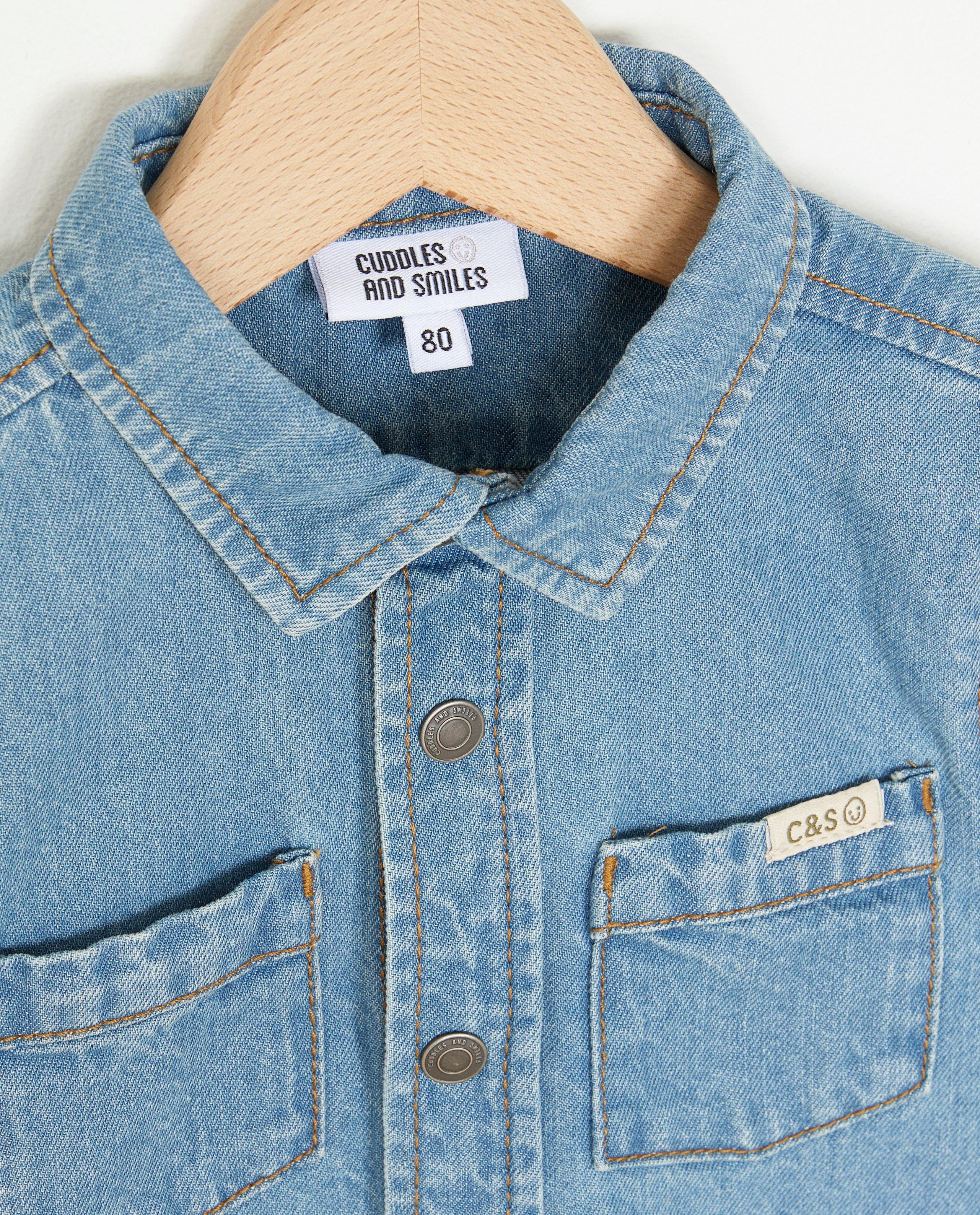 Hemden - Blauw jeanshemd