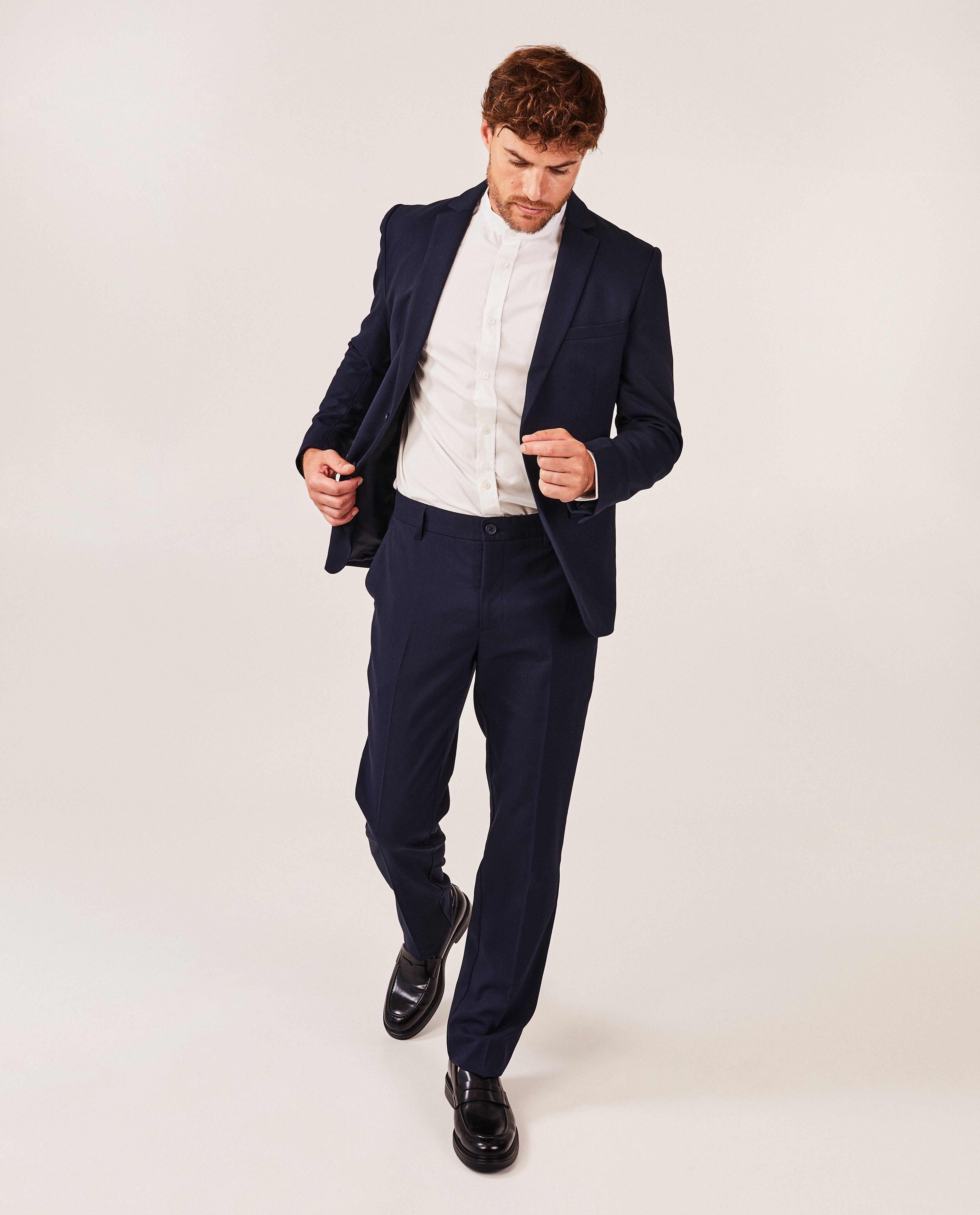 Pantalon bleu foncé habillé - Détails du produit - bleu foncé - image numéro 1