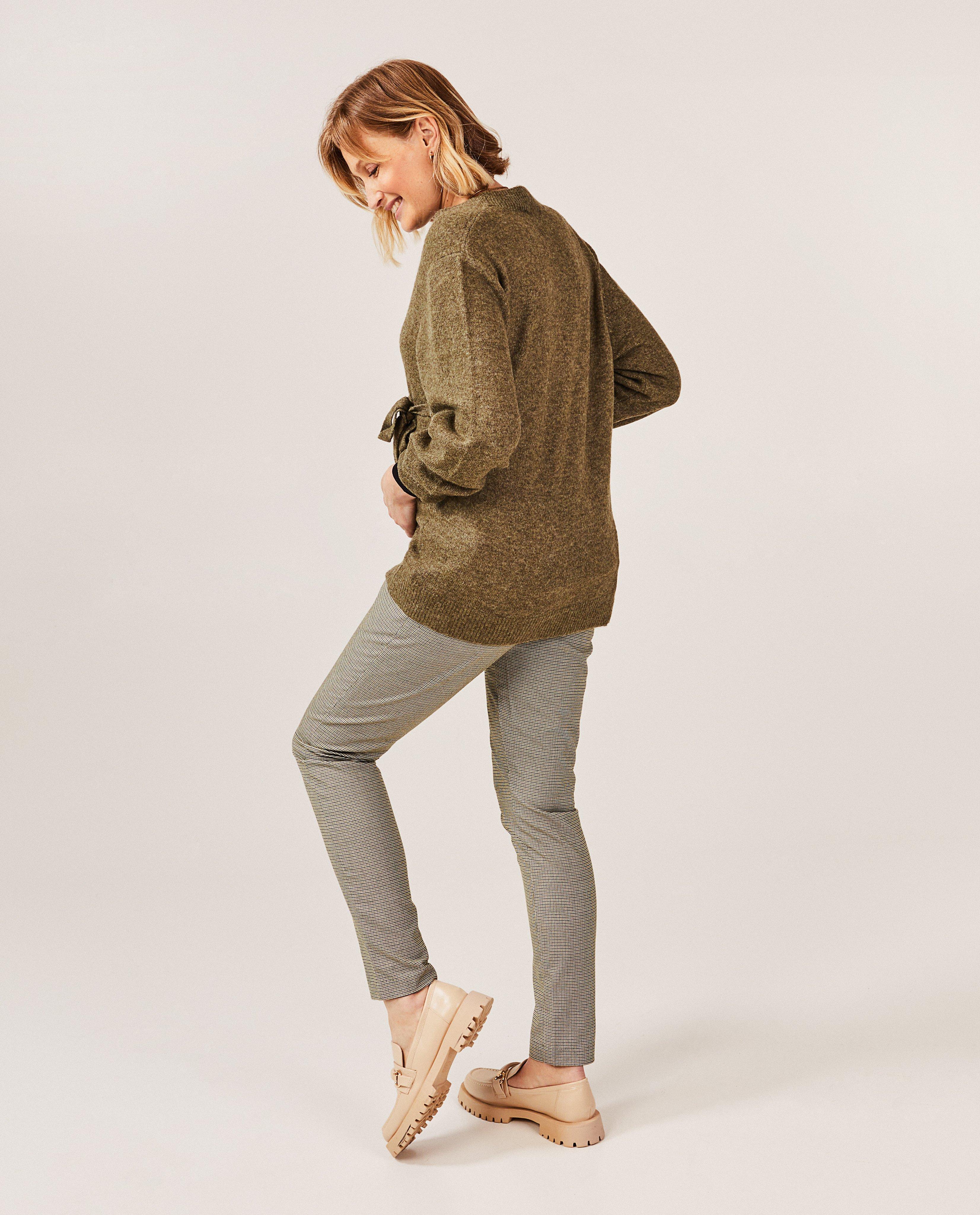 Pantalons - Pantalon pied-de-poule