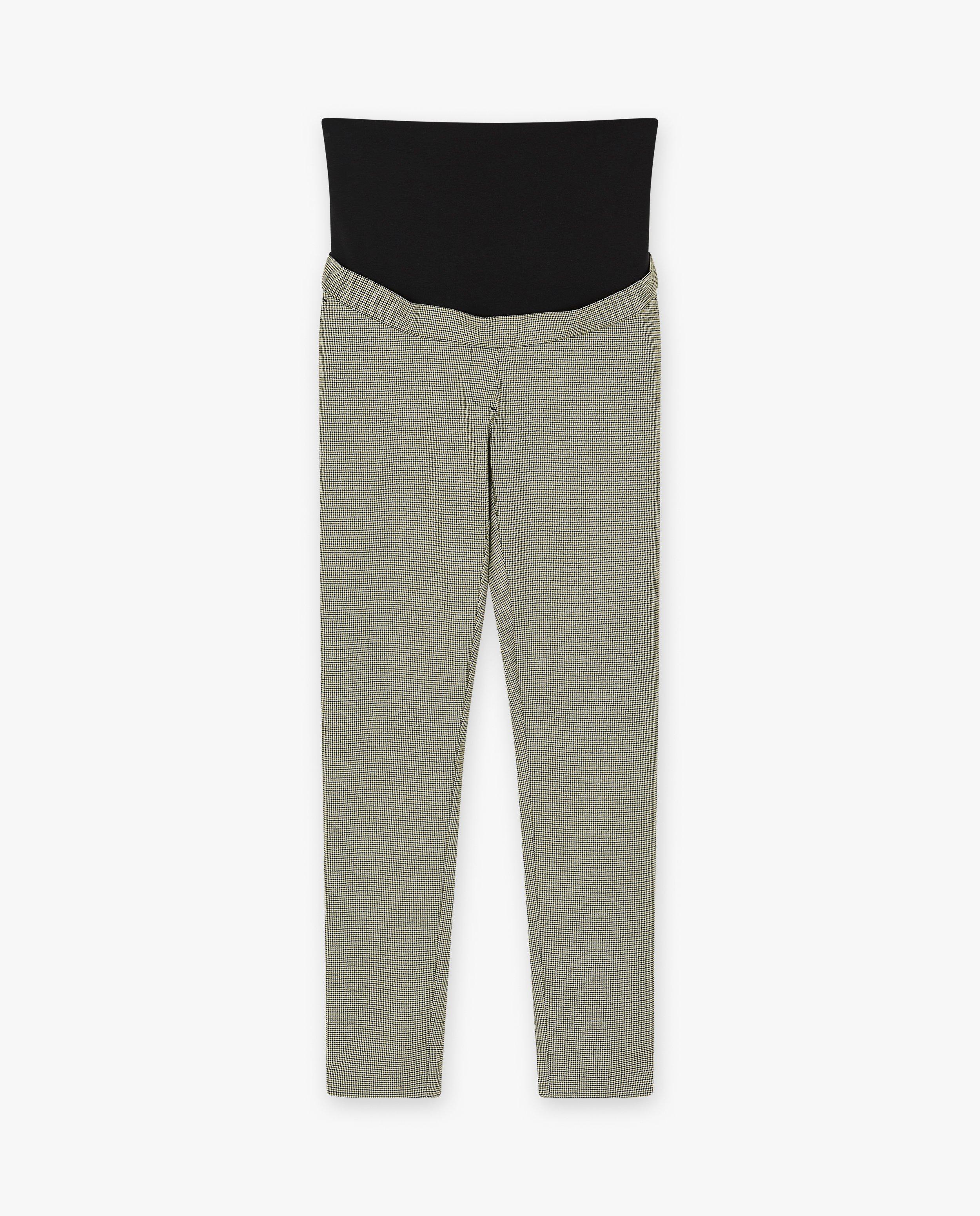 Pantalons - Pantalon pied-de-poule