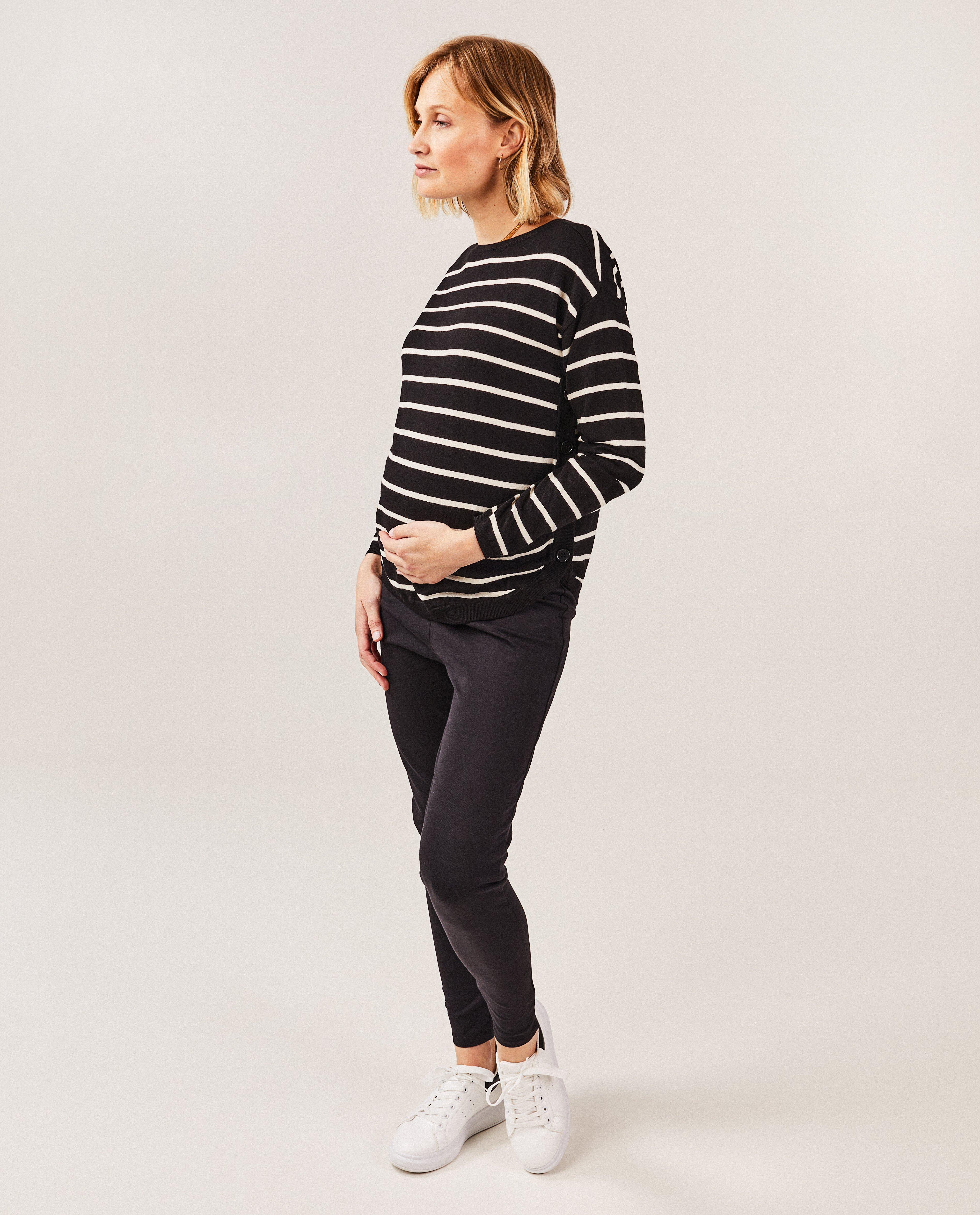 Zwangerschapstrui van fijne brei - null - Atelier Maman