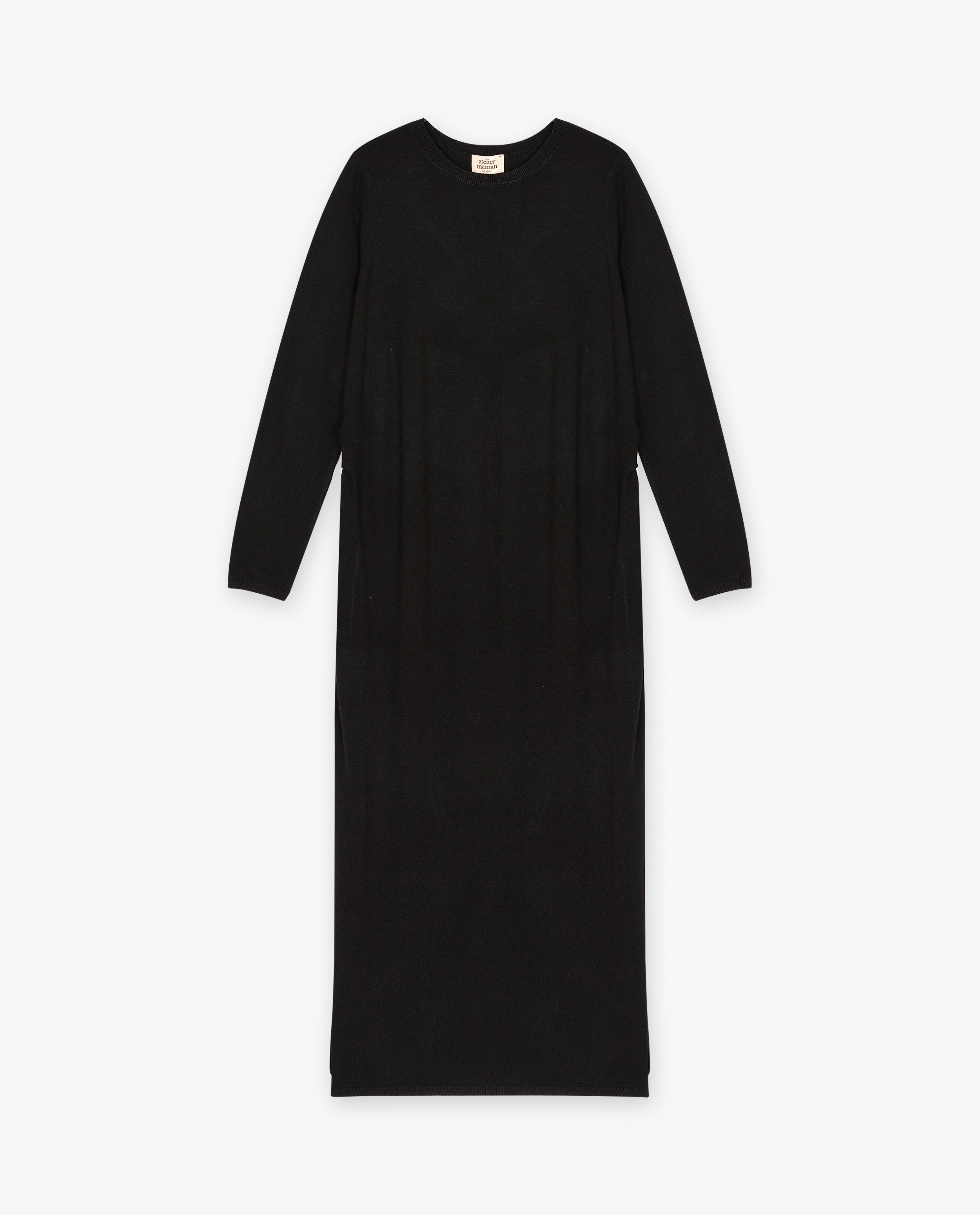 Zwangerschapsjurk van fijne brei - Product Detail - zwart - afbeelding nummer 5