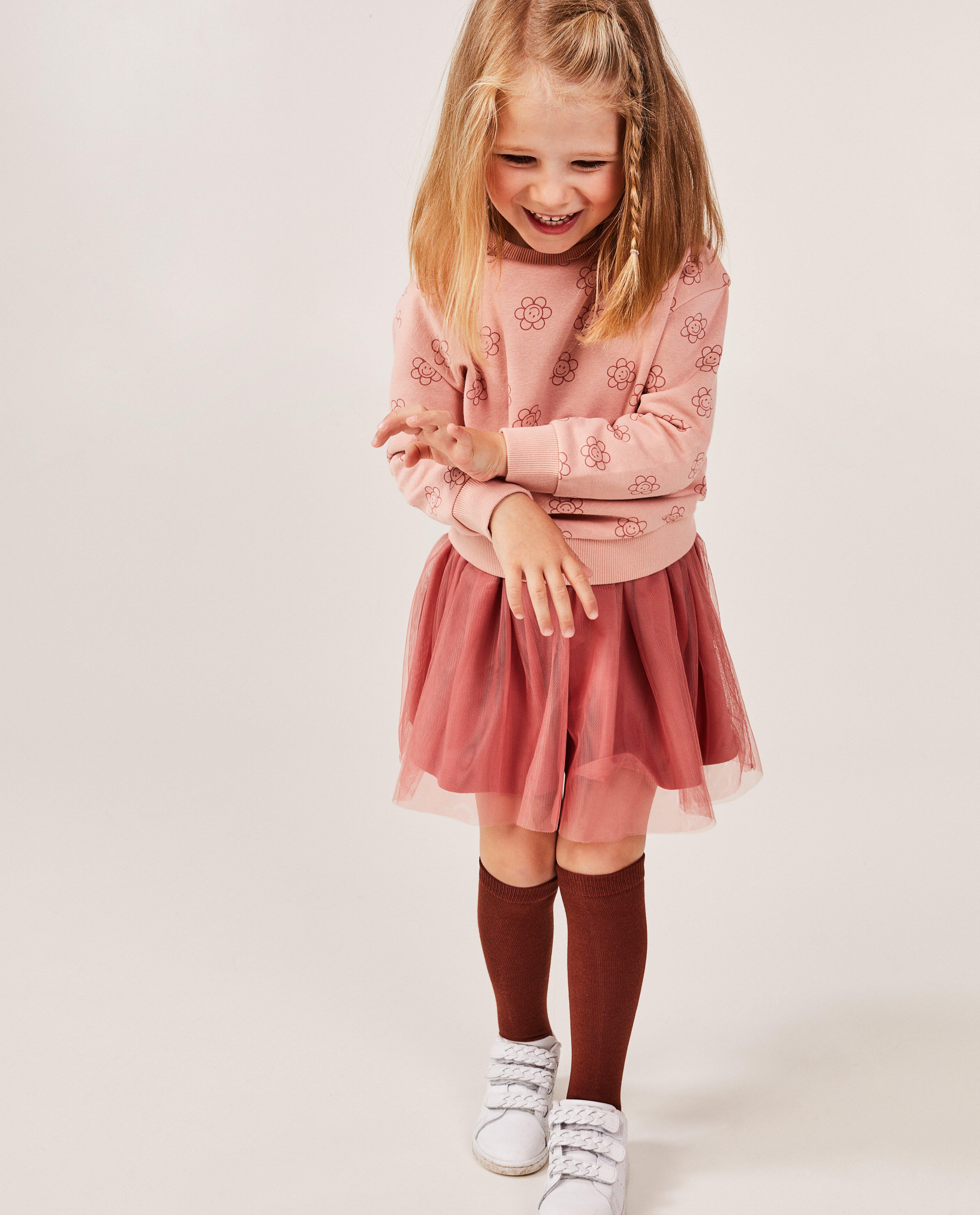 Jupe rose clair avec du tulle - null - Besties