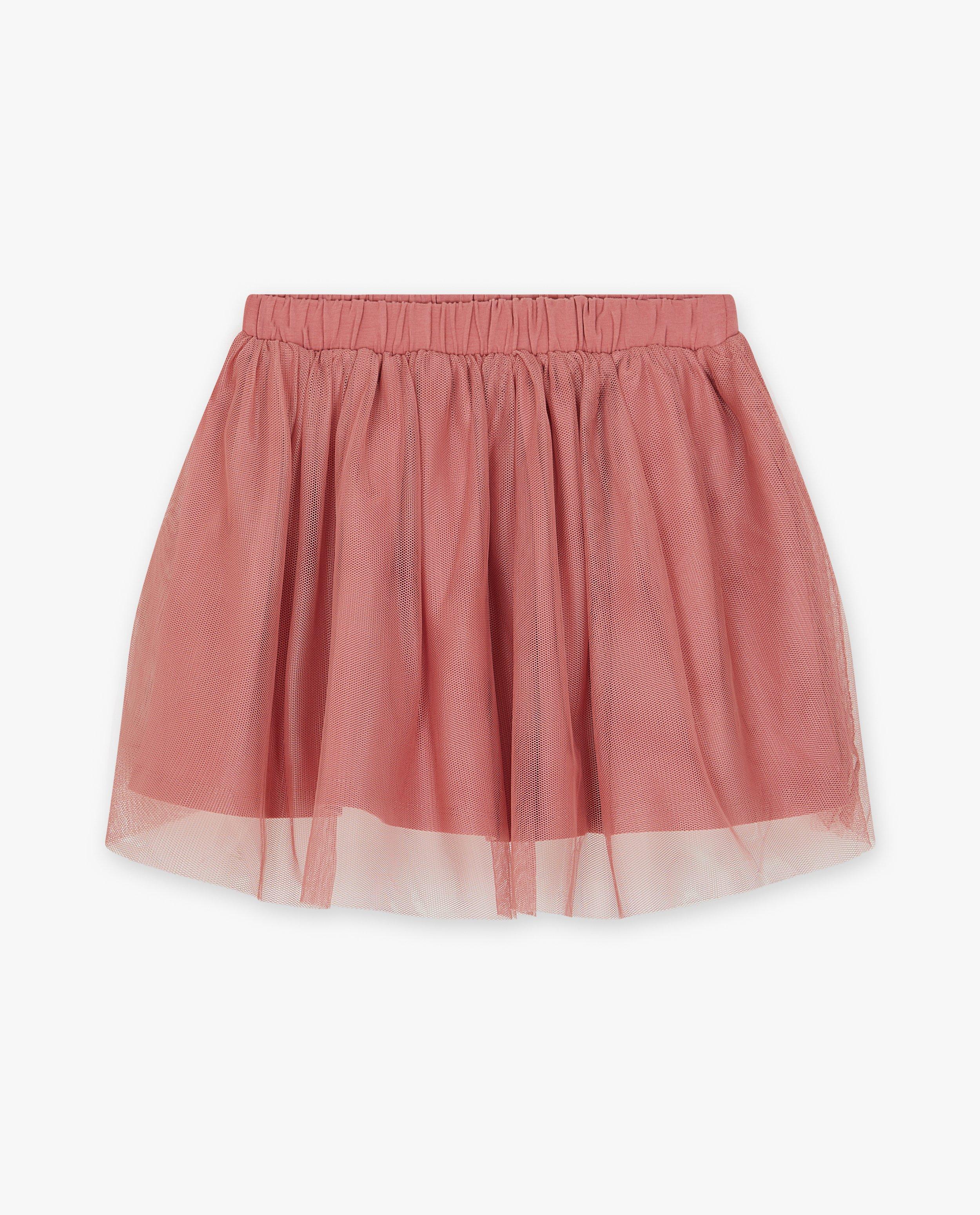 Jupes - Jupe rose clair avec du tulle