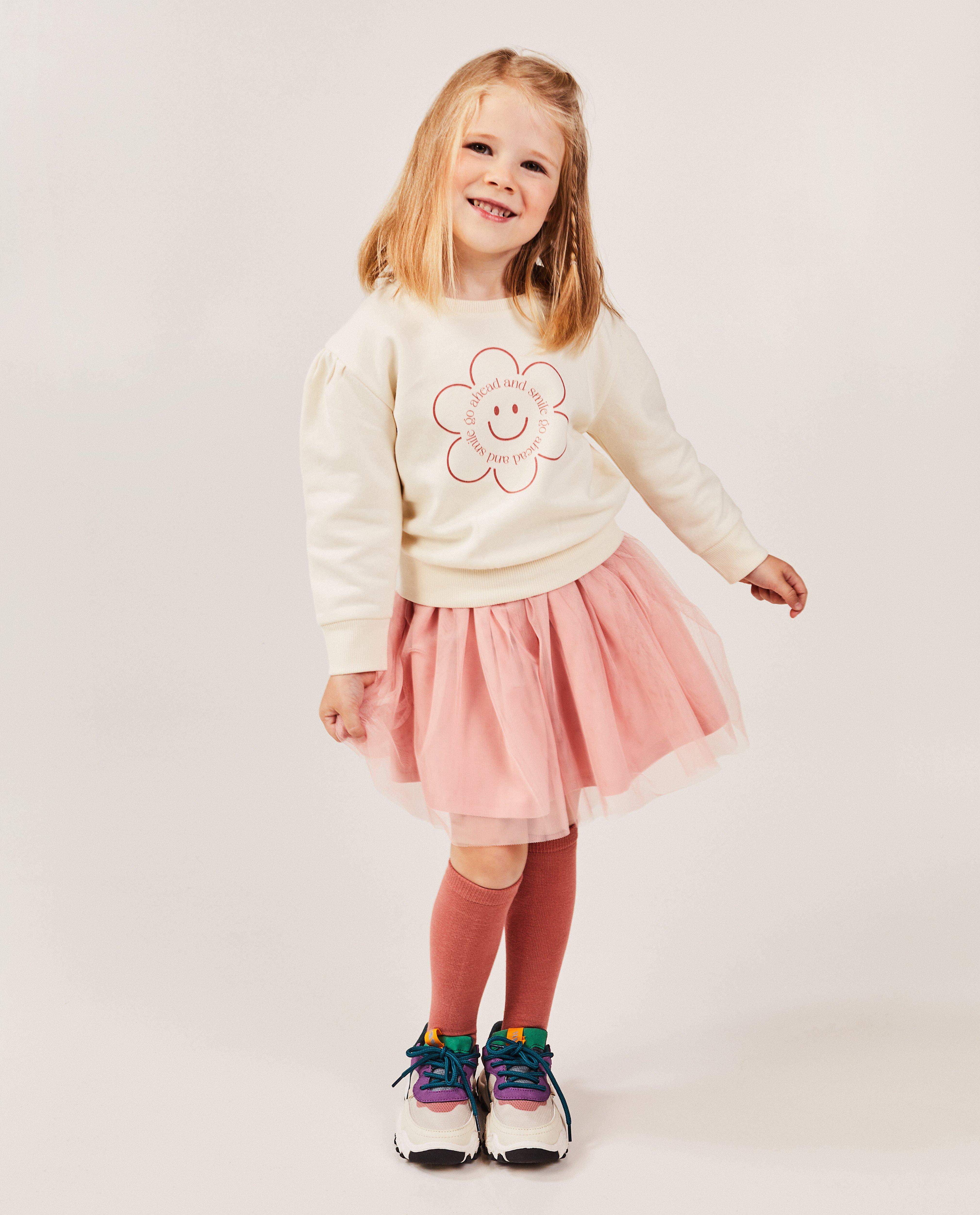 Jupes - Jupe rose clair avec du tulle