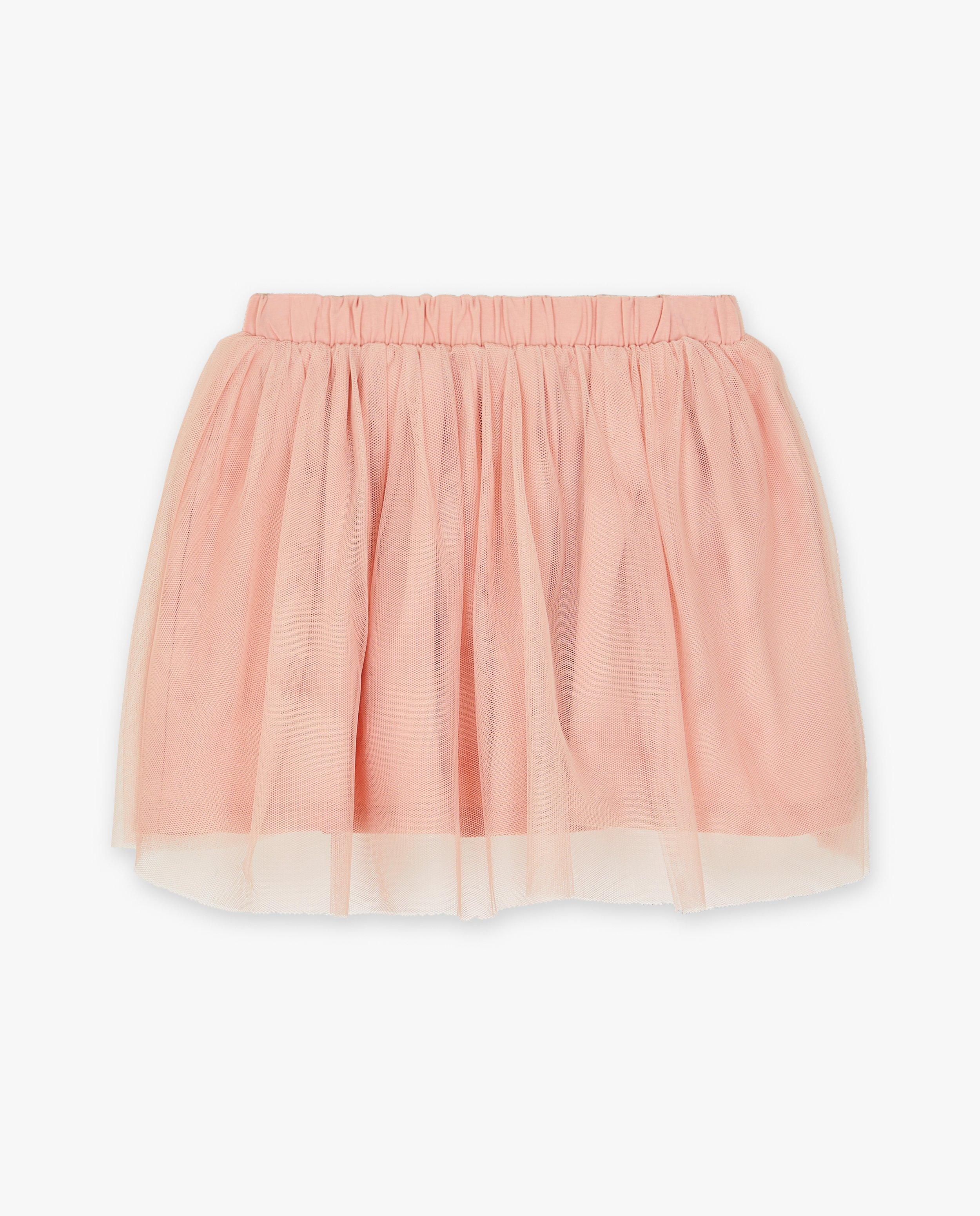 Rokken - Lichtroze rok met tule