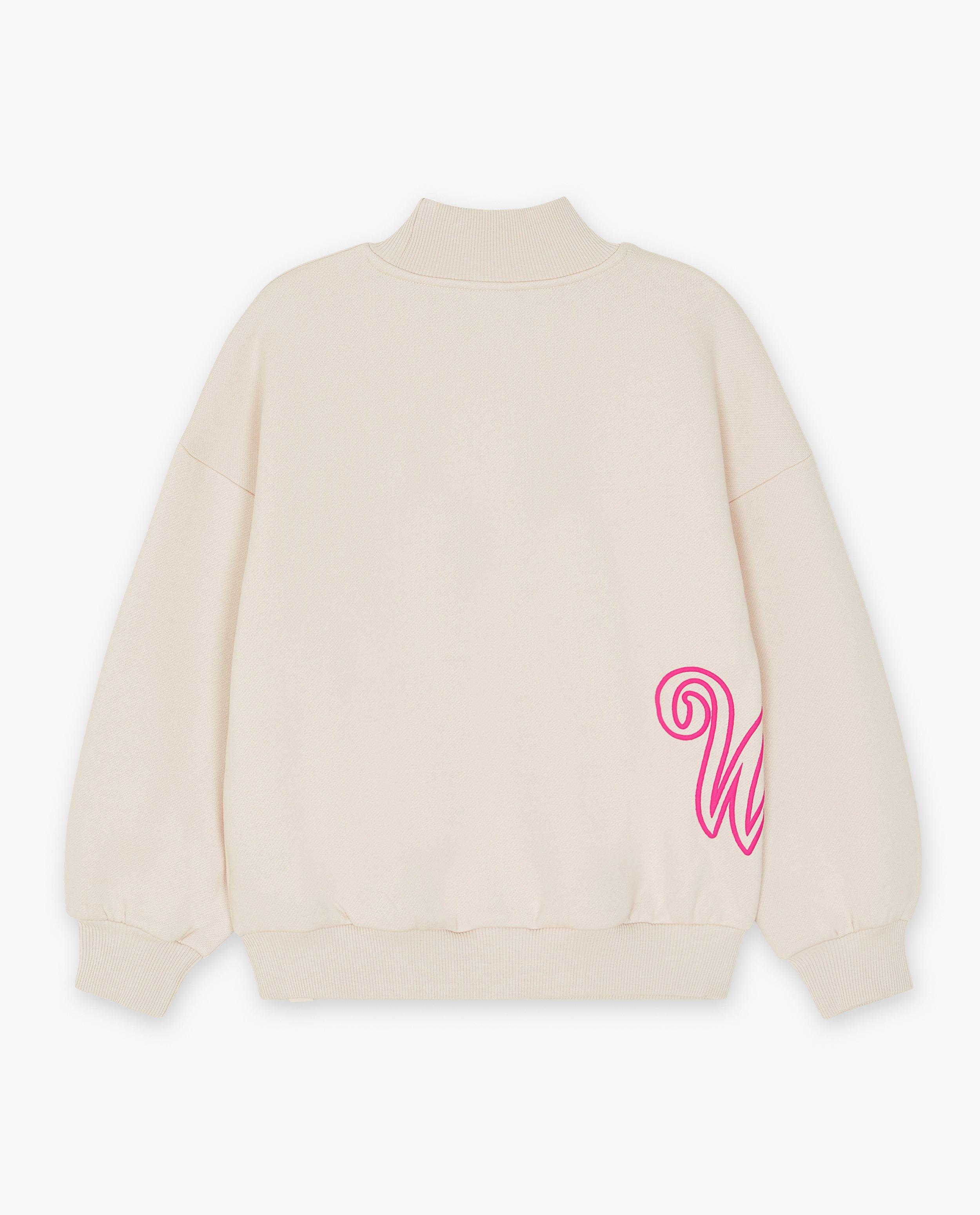 Sweats - Sweat beige à inscriptions